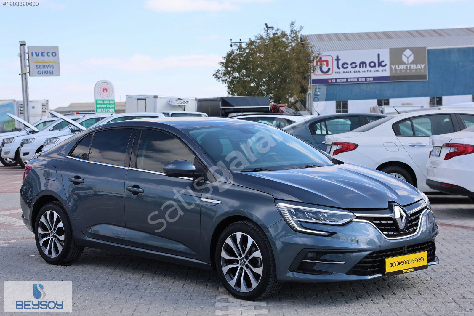 BÜYÜKSOYLU BEYSOY'DAN 2022 MEGANE 1.5 BLUE DCI ICON EDC 115 Hp