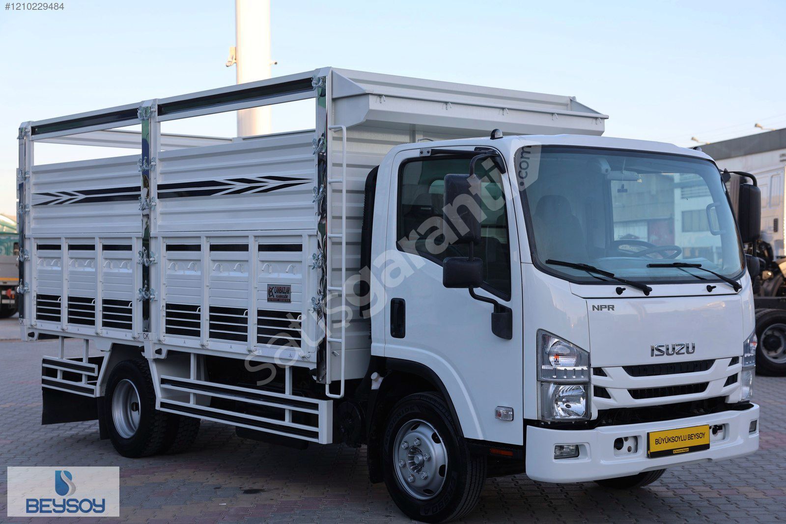 BÜYÜKSOYLU BEYSOY'DAN 2017 NPR 8 AÇIK AHŞAP KASALI KAMYON 155Hp