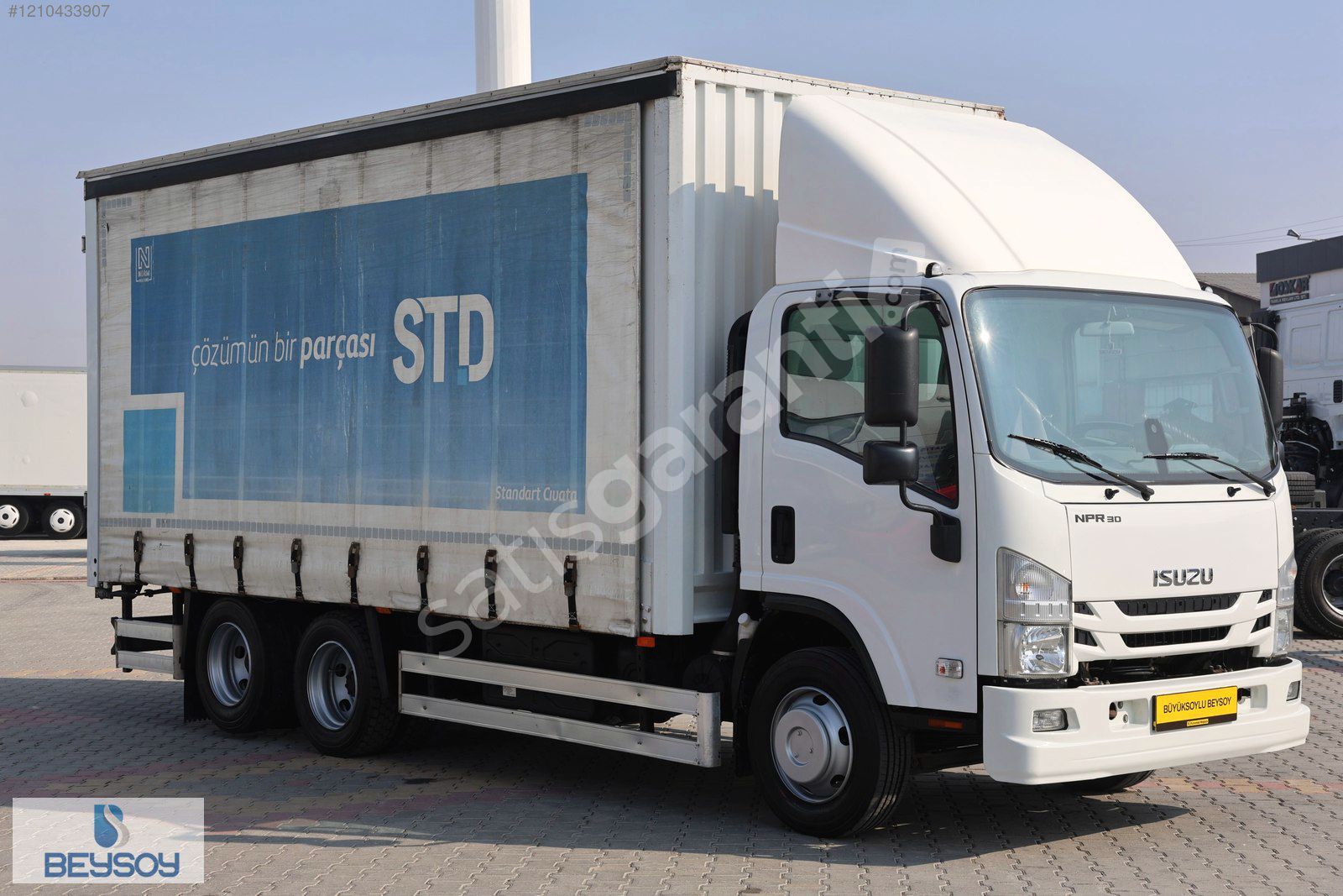 BÜYÜKSOYLU BEYSOY'DAN NPR 3D PERDELİ KAYAR KASA KAMYON 190 Hp