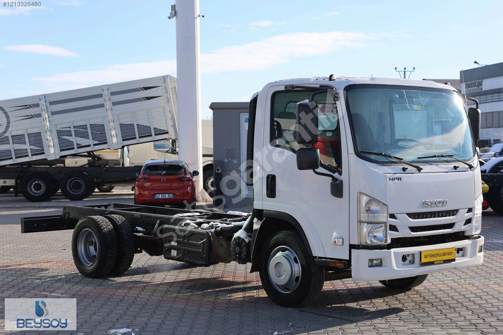 BÜYÜKSOYLU BEYSOY'DAN 2017 ISUZU NPR 8 ŞASE KAMYON 155 Hp