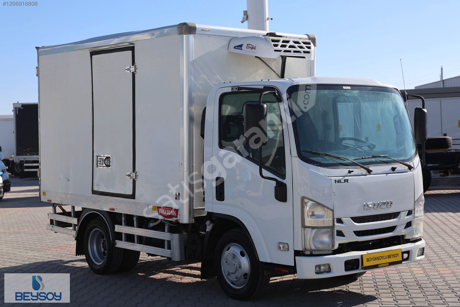 BÜYÜKSOYLU BEYSOY DAN 2017 ISUZU NLR FRİGORİFİK KAMYONET 120 Hp