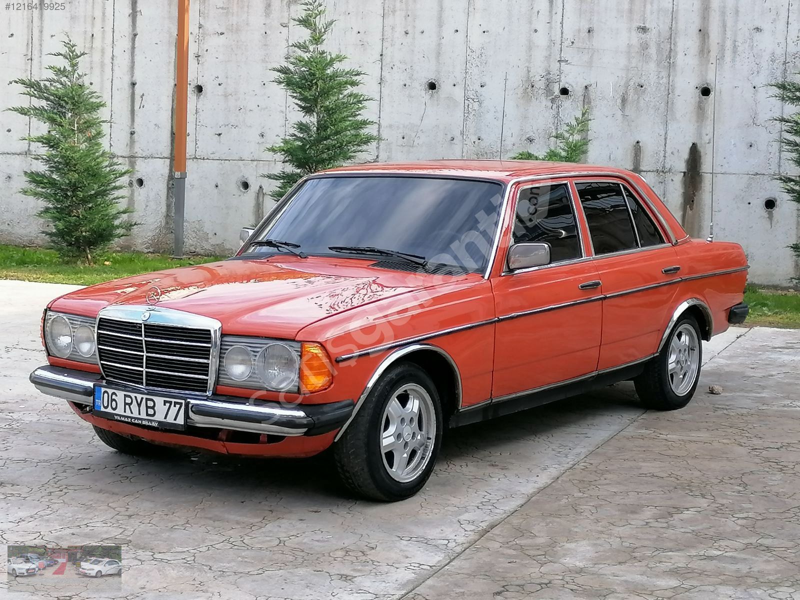 W123 KLASİK MERCEDES BENZİN-LPG KREDİ KARTI İLE 12 TAKSİT İMKANI