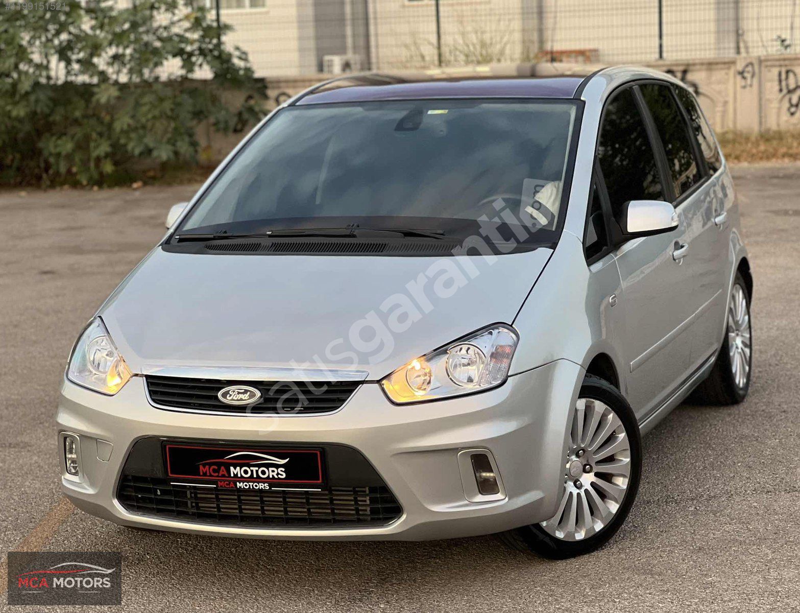 -MCA-2008 FORD CMAX 1.6 TDCİ TİTANİUM-YÜRÜYEN 10/10-AİLE ARABASI