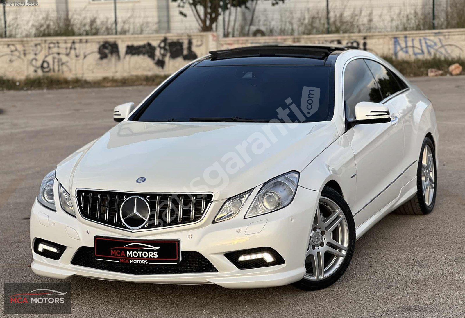 -MCA-2010 DEĞİŞENSİZ MERCEDES E250 COUPE-CAM TVN-SOĞUTMA-TABA