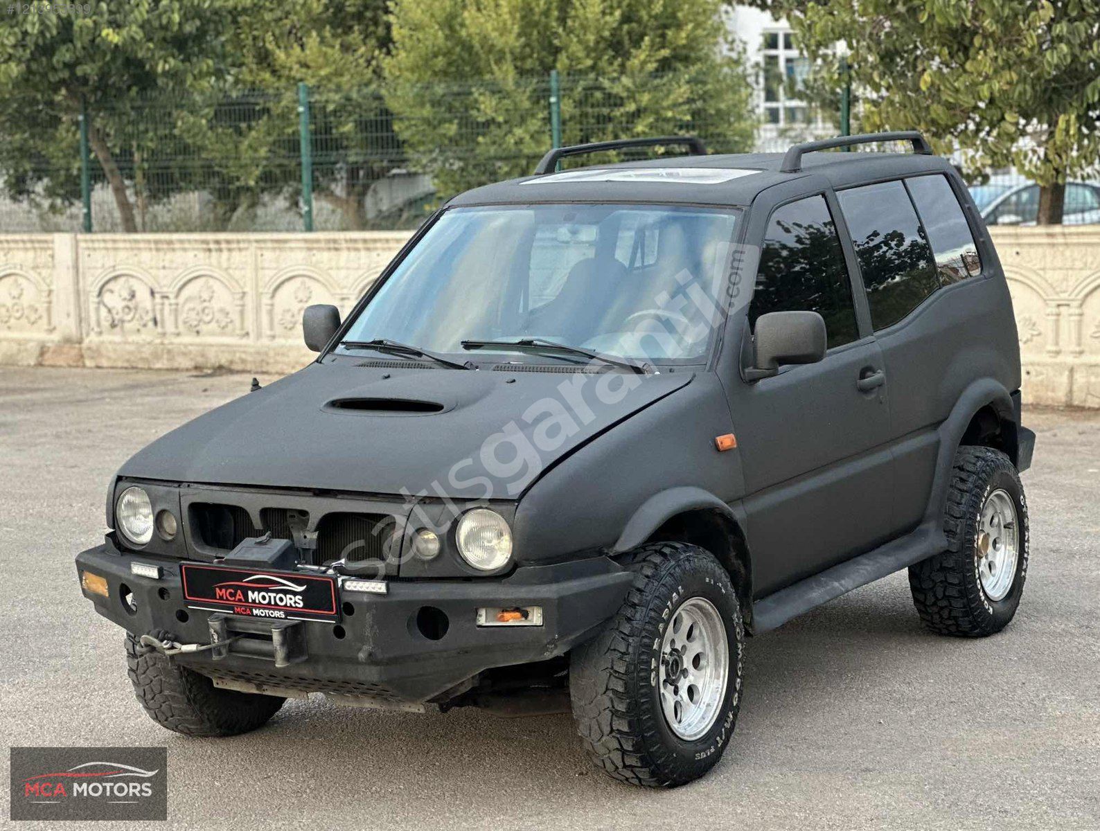 -MCA-1995 FORD MAVERİCK 2.7 TURBO DİZEL-4X4-6TON VİNÇ-ÇEKİ DEMİR