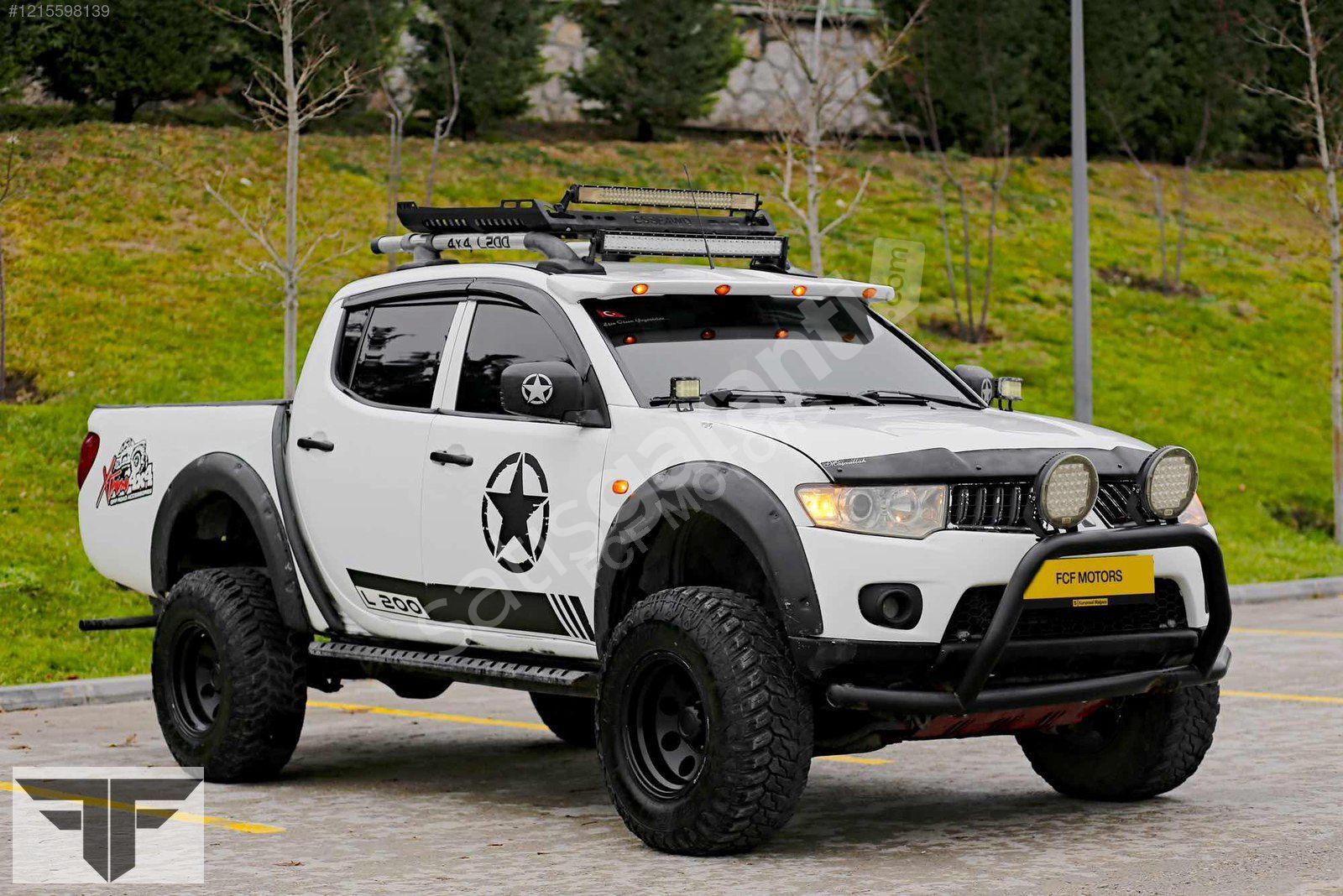 2012 MODEL 4*4 L200 OFROOD DONANIMLI