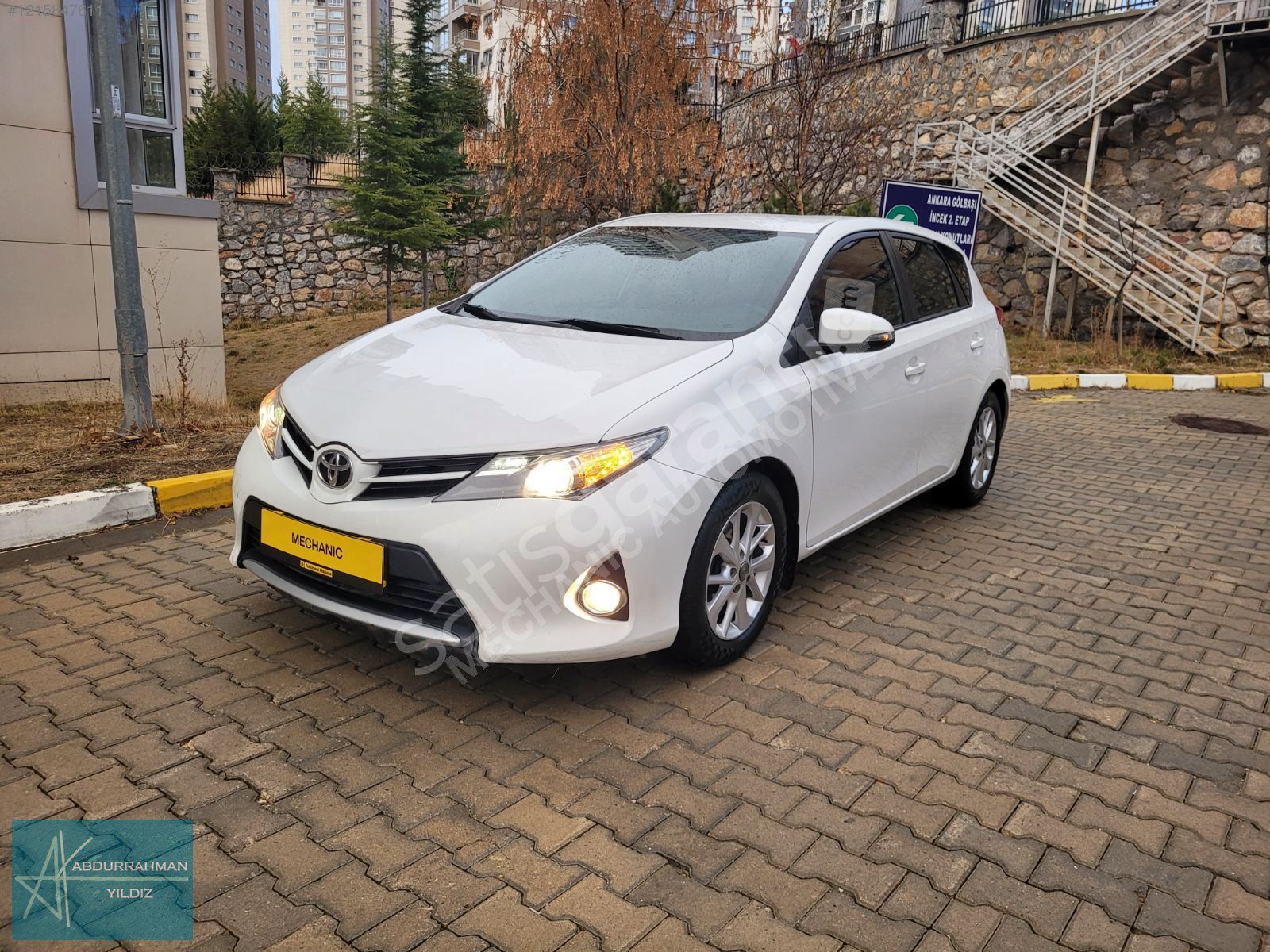 2014 TOYOTA AURİS 1.33 LPG LİFE ÇELİK JANT + SİS FARI 127.000KM