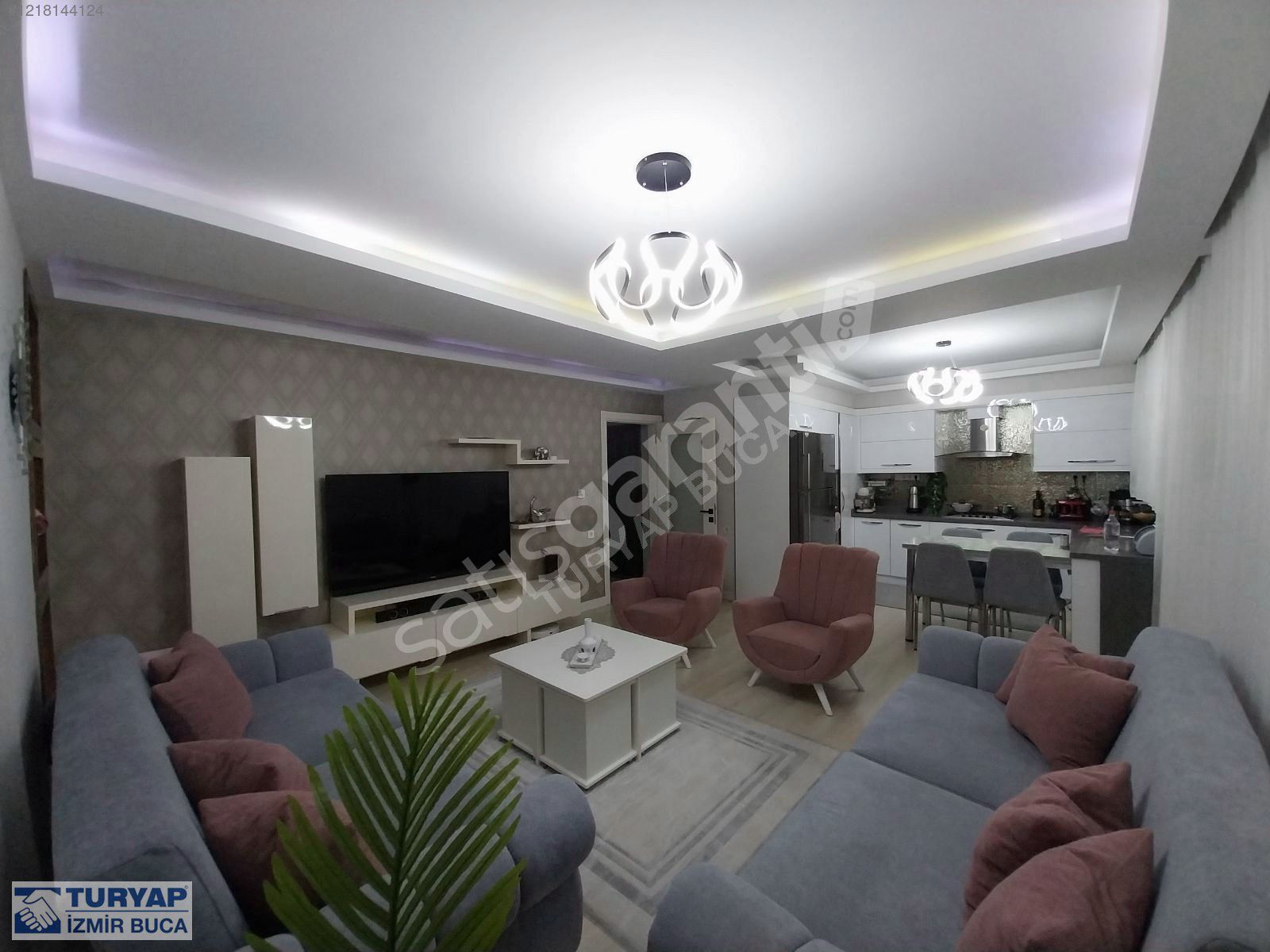 Turyap Buca'dan İzban Yakını Satılık Doğalgazlı Arakat 3+1 Daire