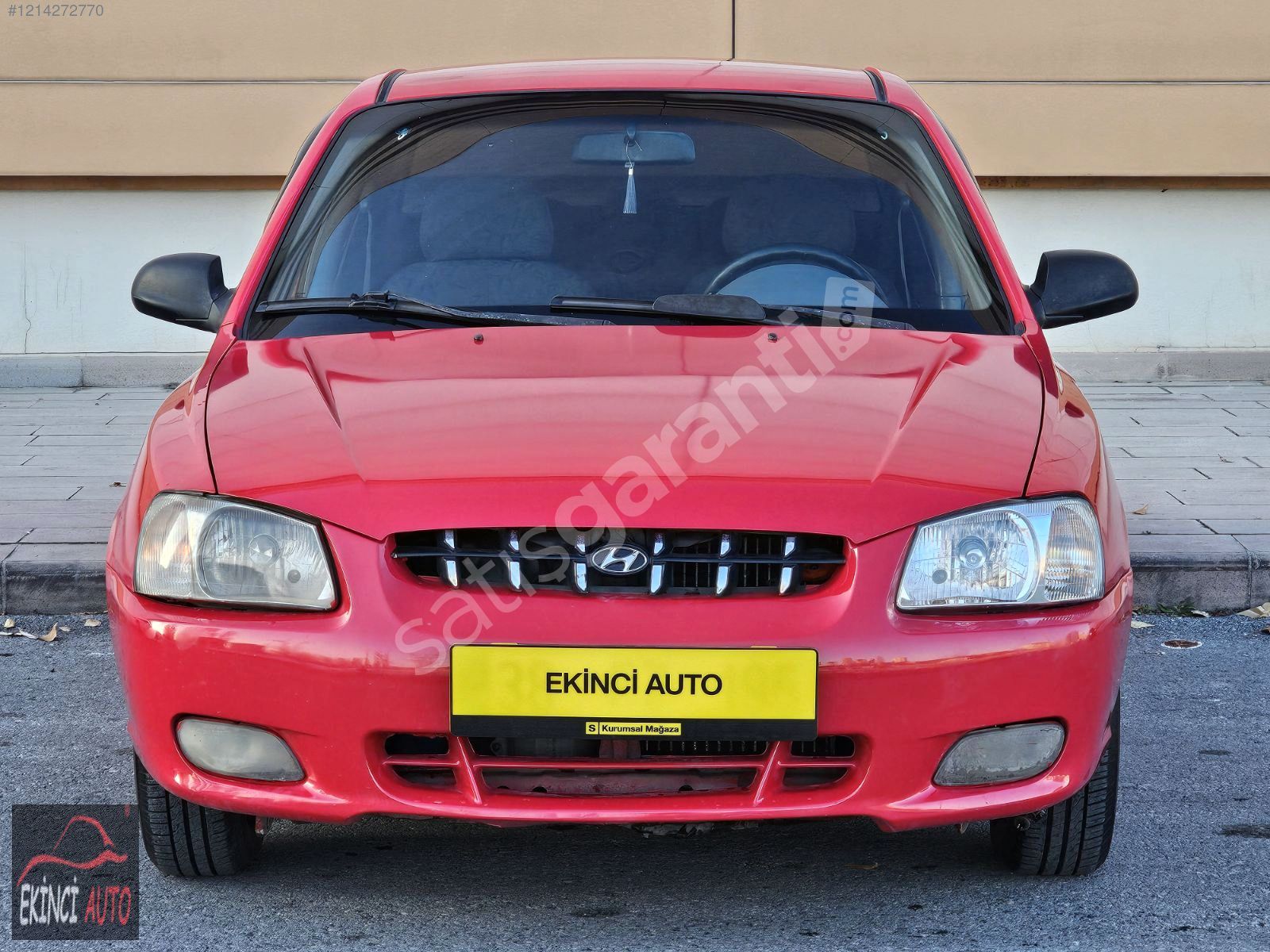 EKİNCİ AUTODAN 2001 ACCENT 1.5 GLS K.K 12 AY TAKSİT İMKANI