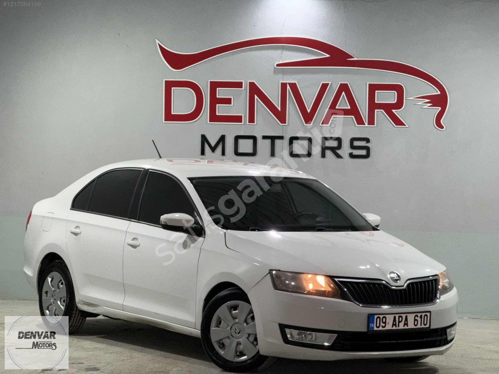 Denvar Motors"SKODA RAPID SEDAN MANUEL DİZEL KARTA TAKSİT