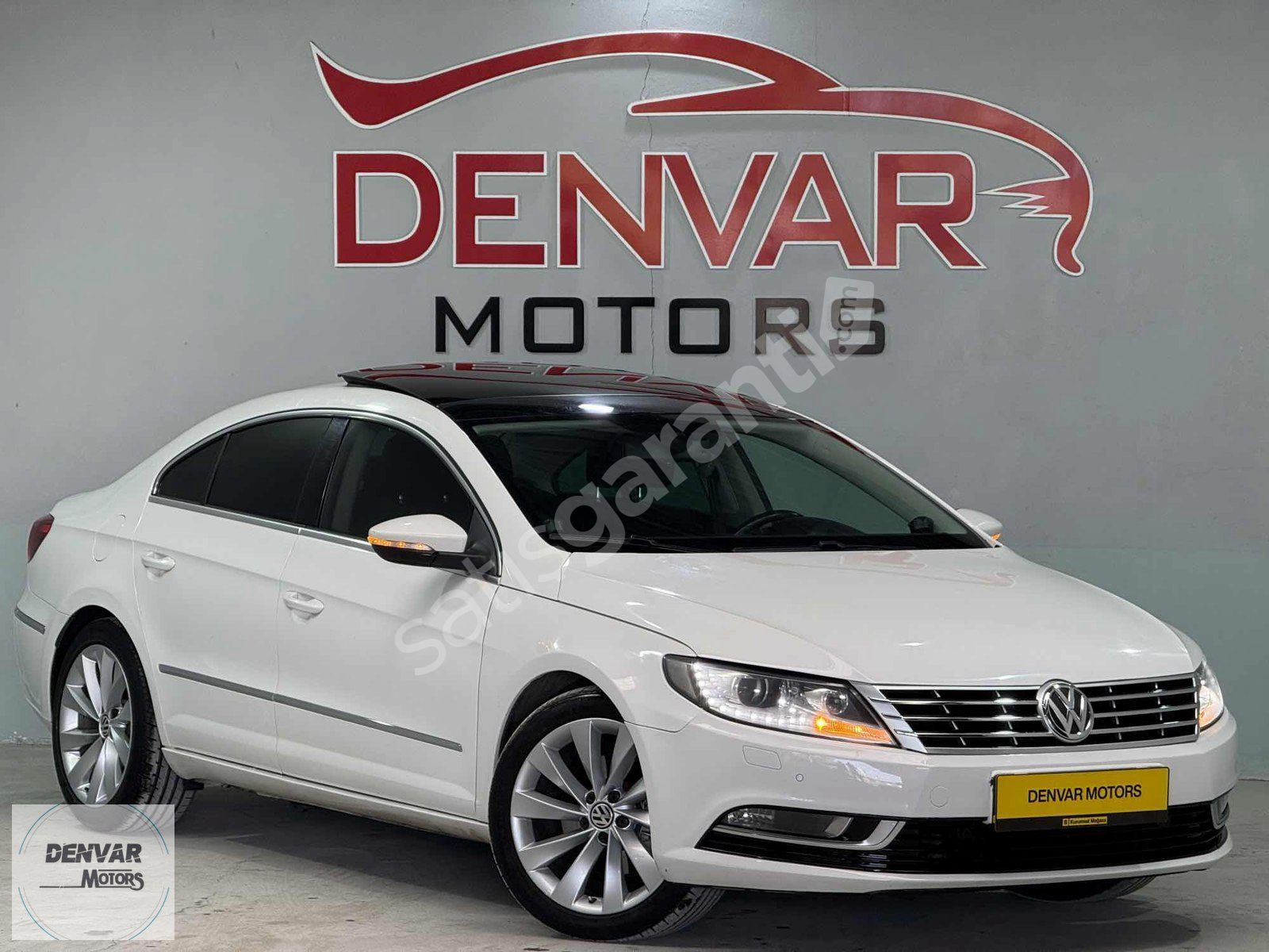 Denvar Motors"WV CC 1.4TSİ CAM TAVAN+LED+JANT KARTA TAKSİT 125KM