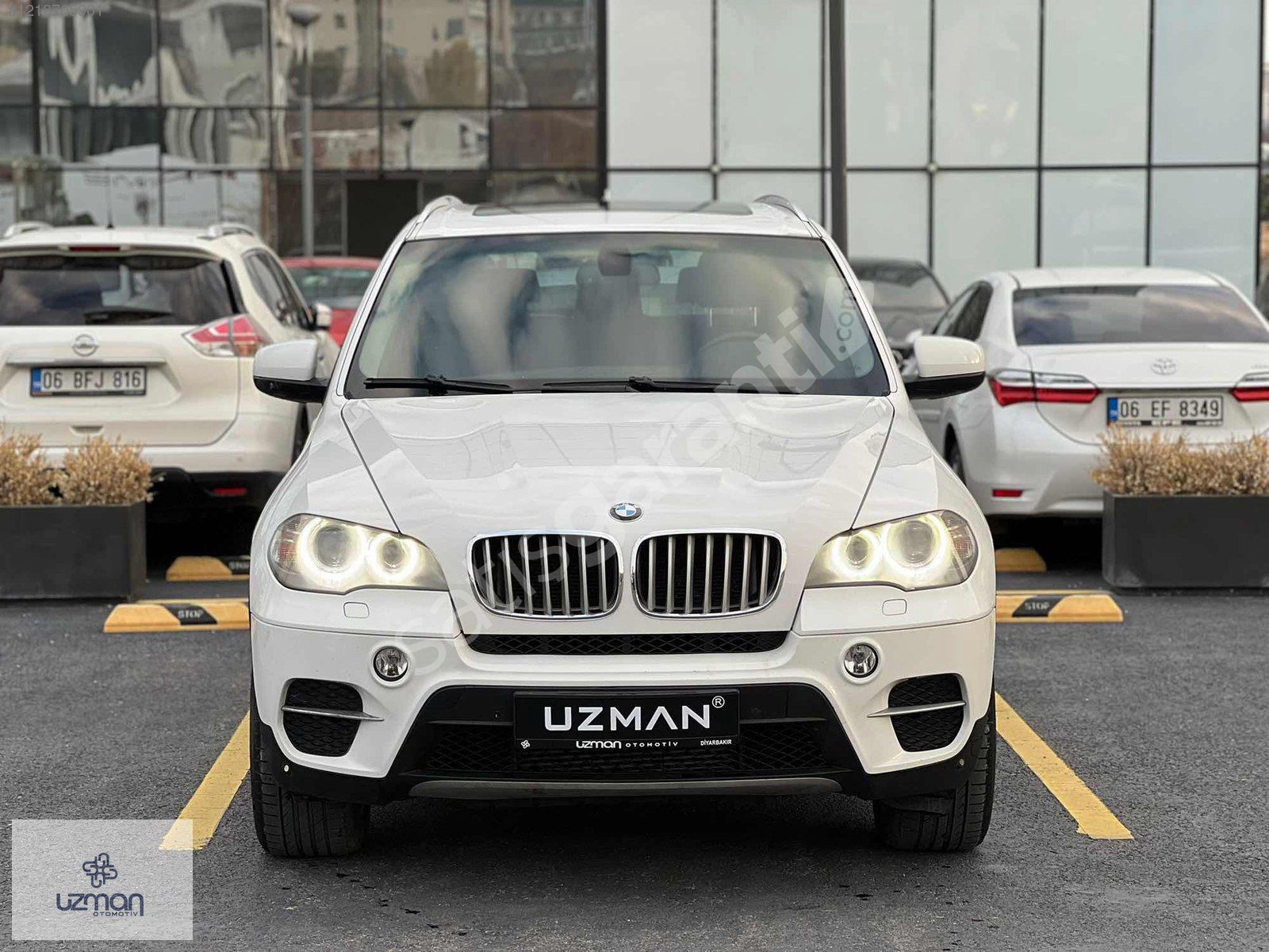 2012 BMW X5 30d xDRIVE EXCLUSİVE HATASIZ BOYASIZ BEYAZ