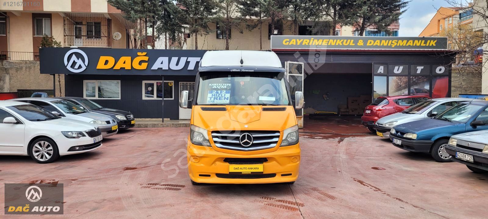 POLATLI/TAM HİSSE/HATLI MERCEDES/PLAKA+ARAÇ
