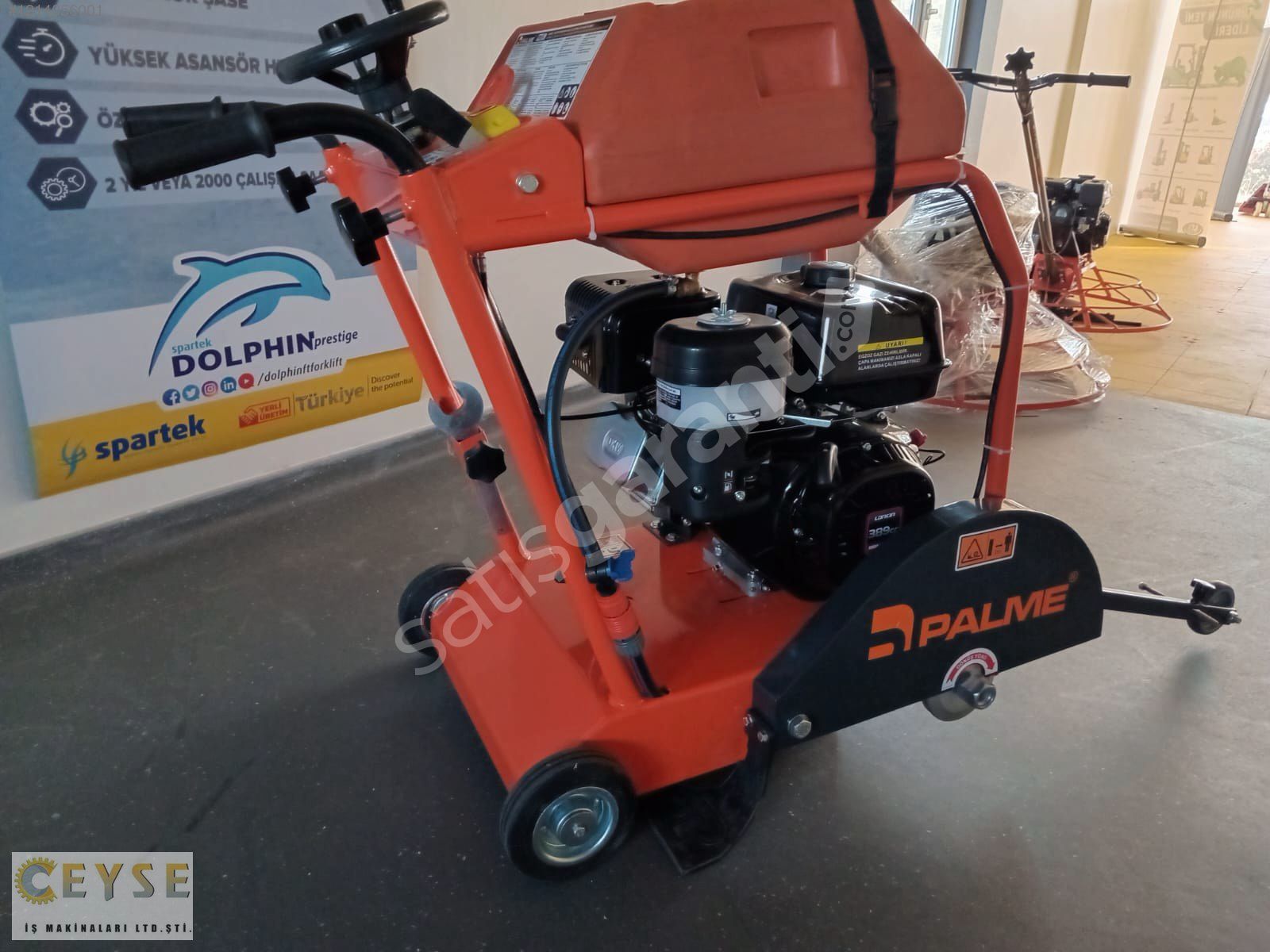 PALME 13HP BENZİNLİ LONCIN MOTORLU ASFALT BETON KESME MAKİNASI
