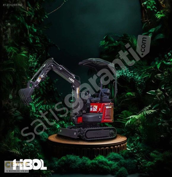 HIBOL KS12/9 KUBOTA MOTORLU SU SOĞUTMALI 1,2 TON MİNİ KAZICI