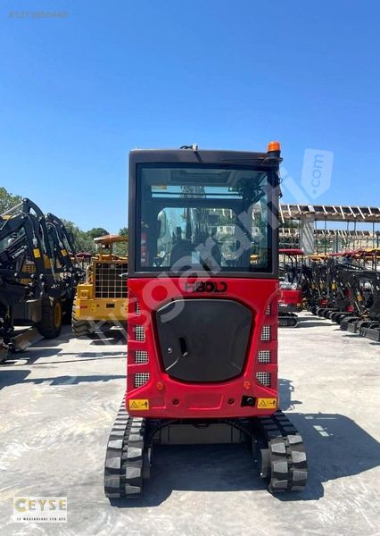 HIBOL XN28 KABİNLİ KUBOTA MOTORLU KOMPAKT MİNİ KAZICI
