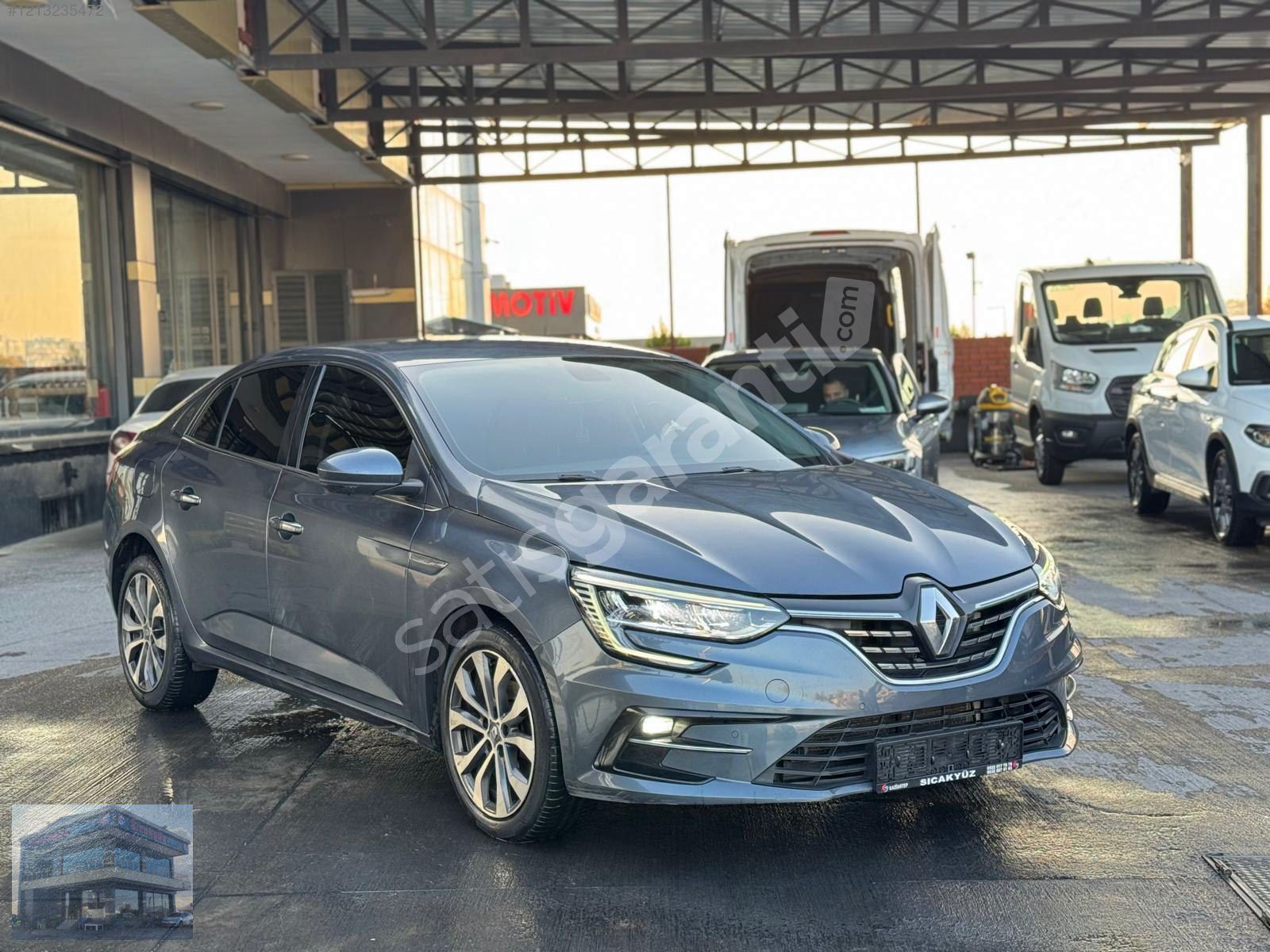 SICAKYÜZ 2021 MODEL MEGANE 1.5 BLUEDCİ İCON 115 Hp EDC 30DK KRE