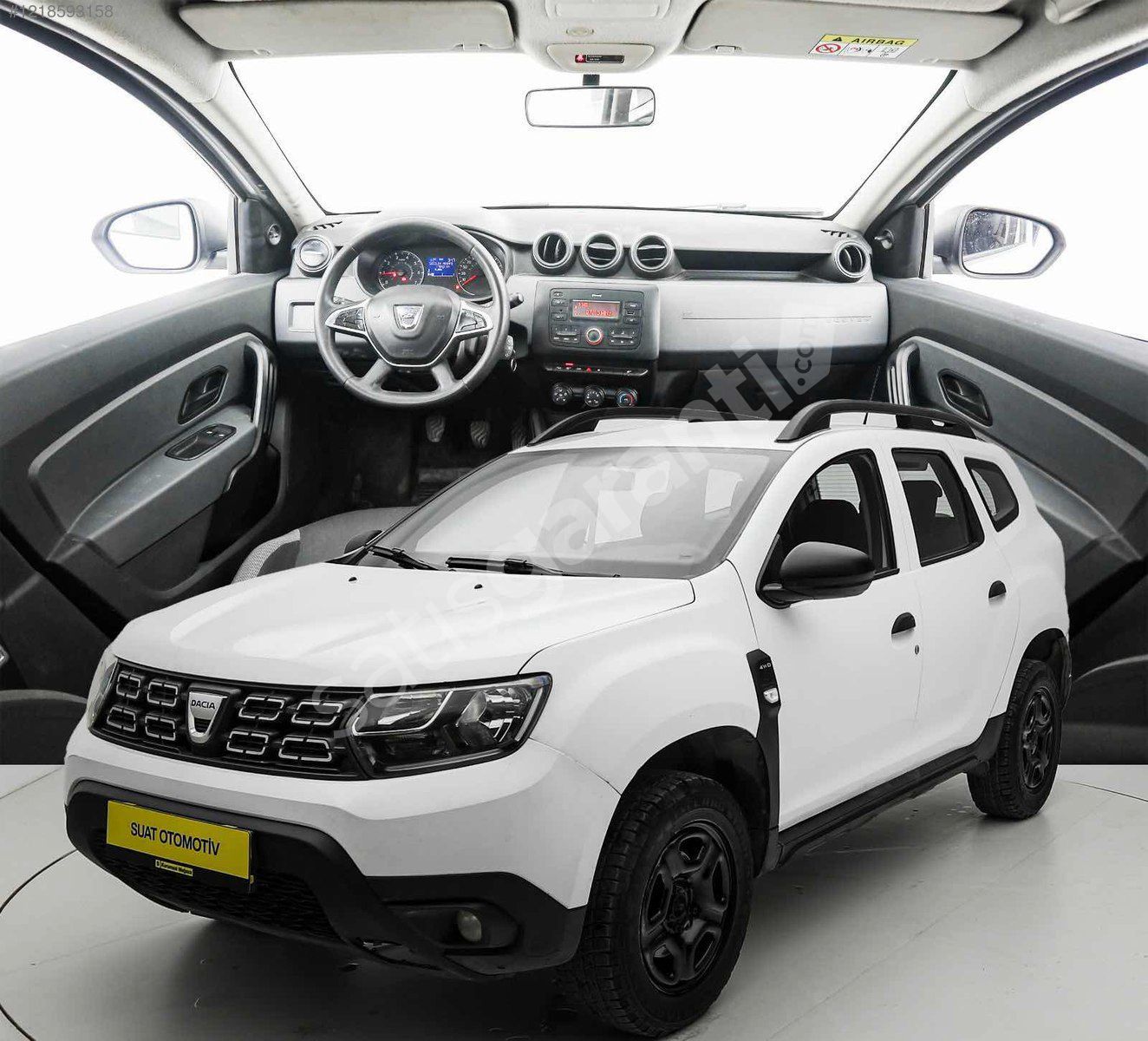 2019 DACIA DUSTER 4x4 1.5 BlueDCİ DEĞIŞENSIZ MASRAFSIZ BAKIMLI