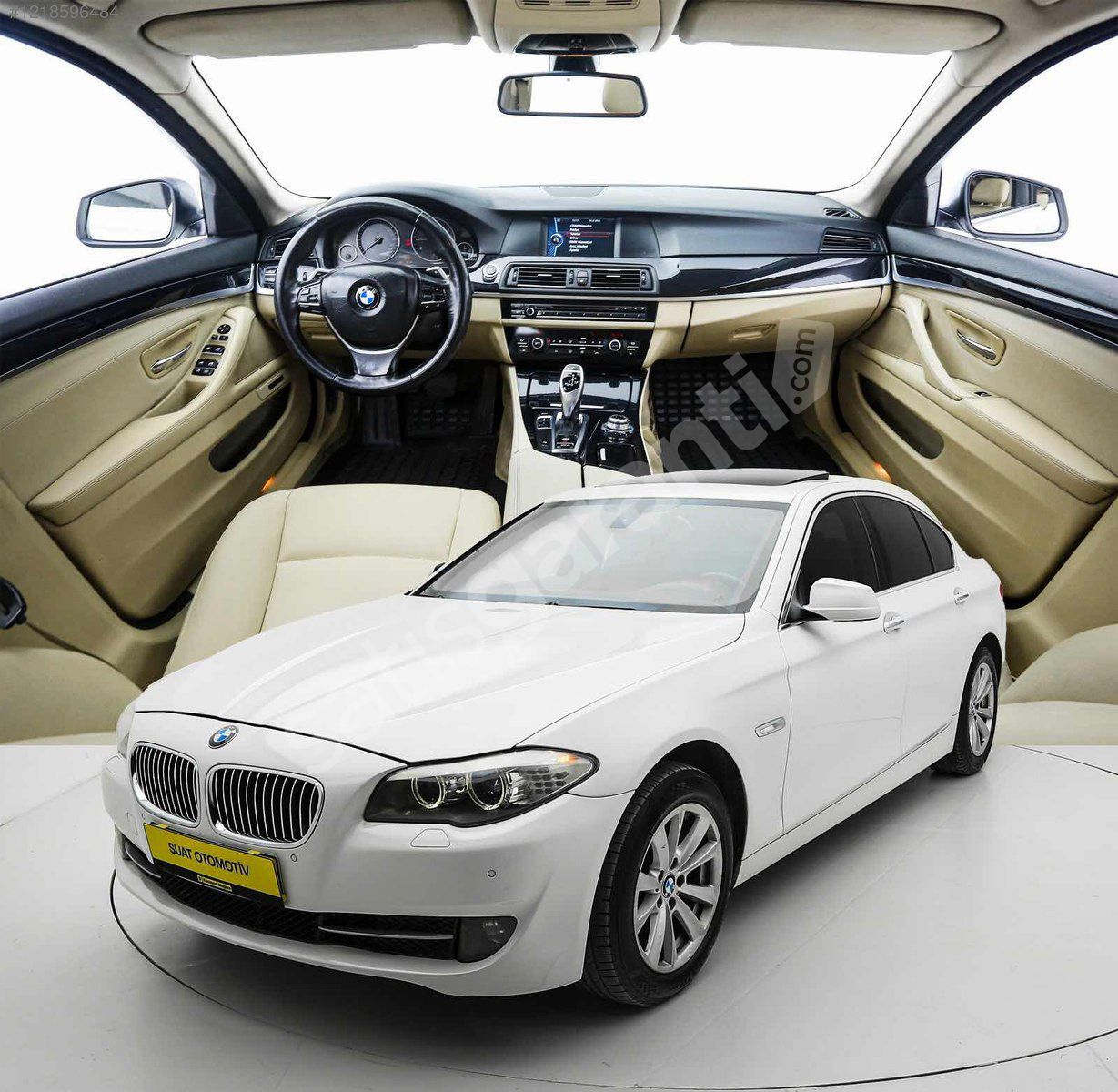 SON 2011 BMW 5.20d PREMİUM MASRAFSIZ