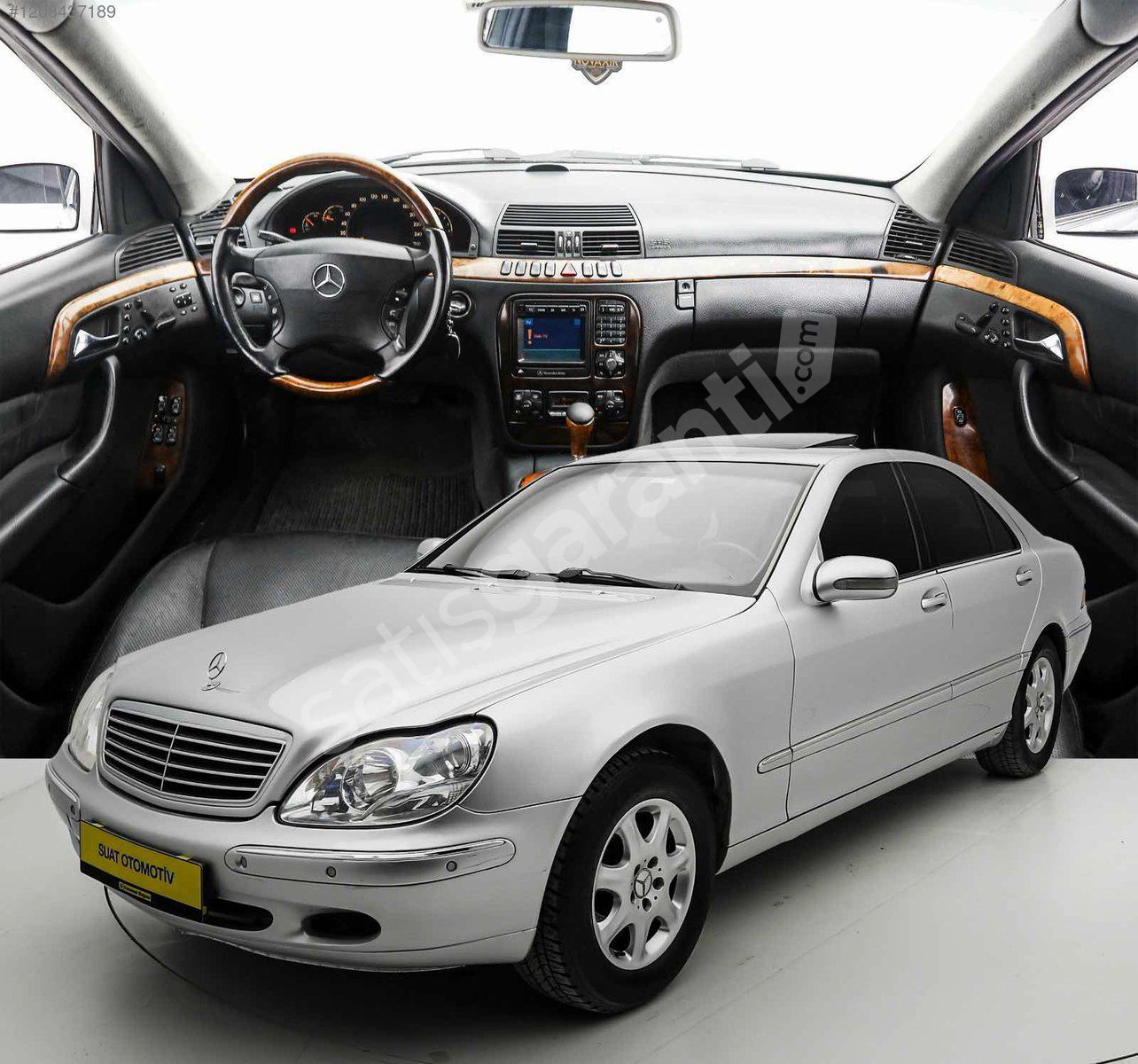 2000 MERCEDES S320 LONG MASRAFSIZ BAKIMLARI BOYASI YENİ