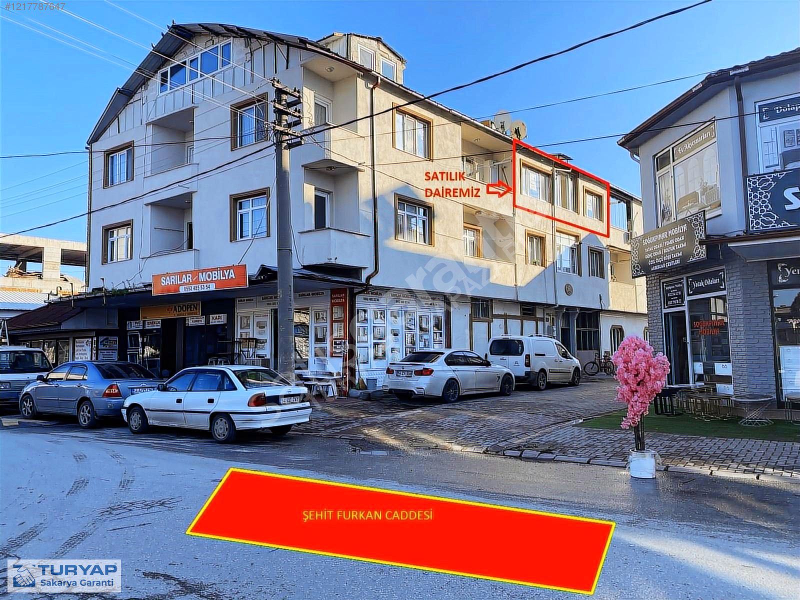 AKYAZI İNÖNÜ MAHALLESİNDE SATILIK DAİRE