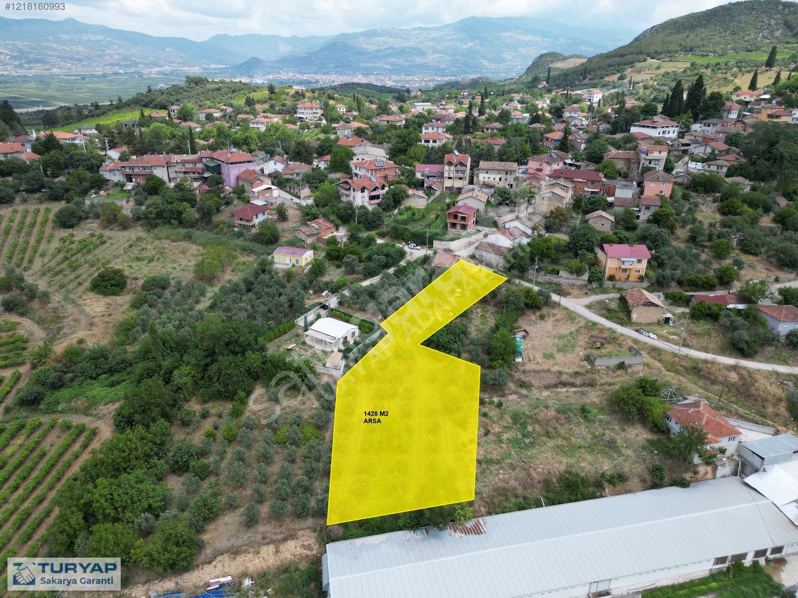 Sakarya Geyve Umurbeyde 1428 M2 İmarlı Arsa