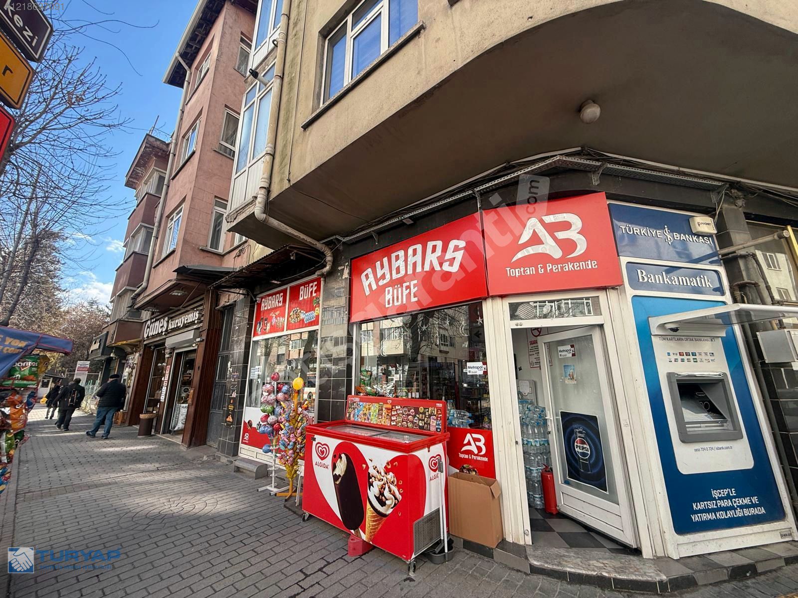 TURYAP'TAN ATATÜRK CAD DEVREN KİRALIK KÖŞE KONUMDA DÜKKAN-MARKET