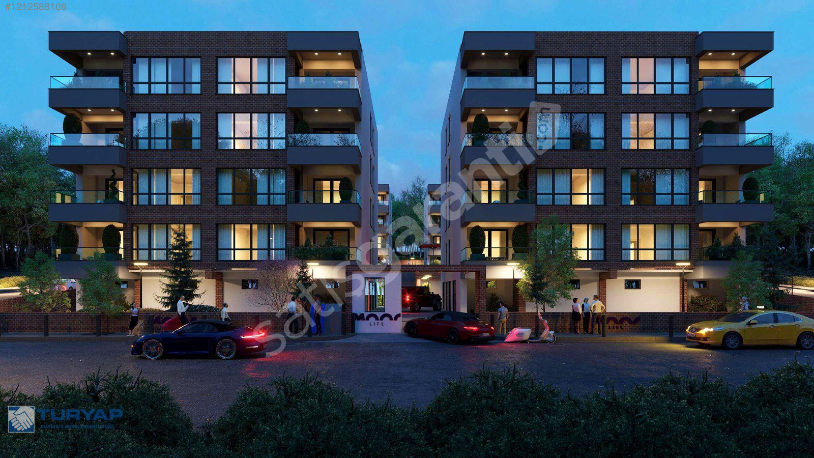 TURYAP'TAN BATIKENT MOOR LİFE SİTESİNDE KİRALIK 4+1 LÜKS DAİRE