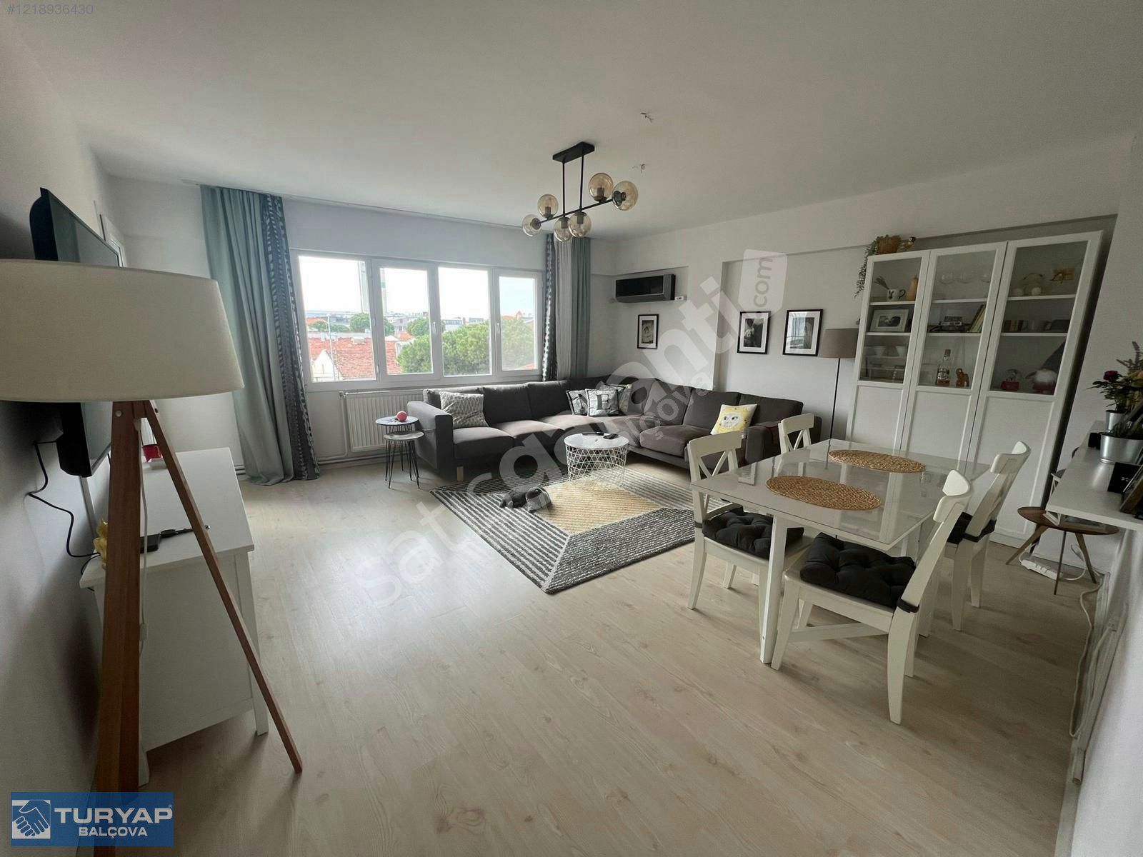 Korutürk Mahallesi'nde 2+1 Cam Balkon Jeotermal Arakat Satılık
