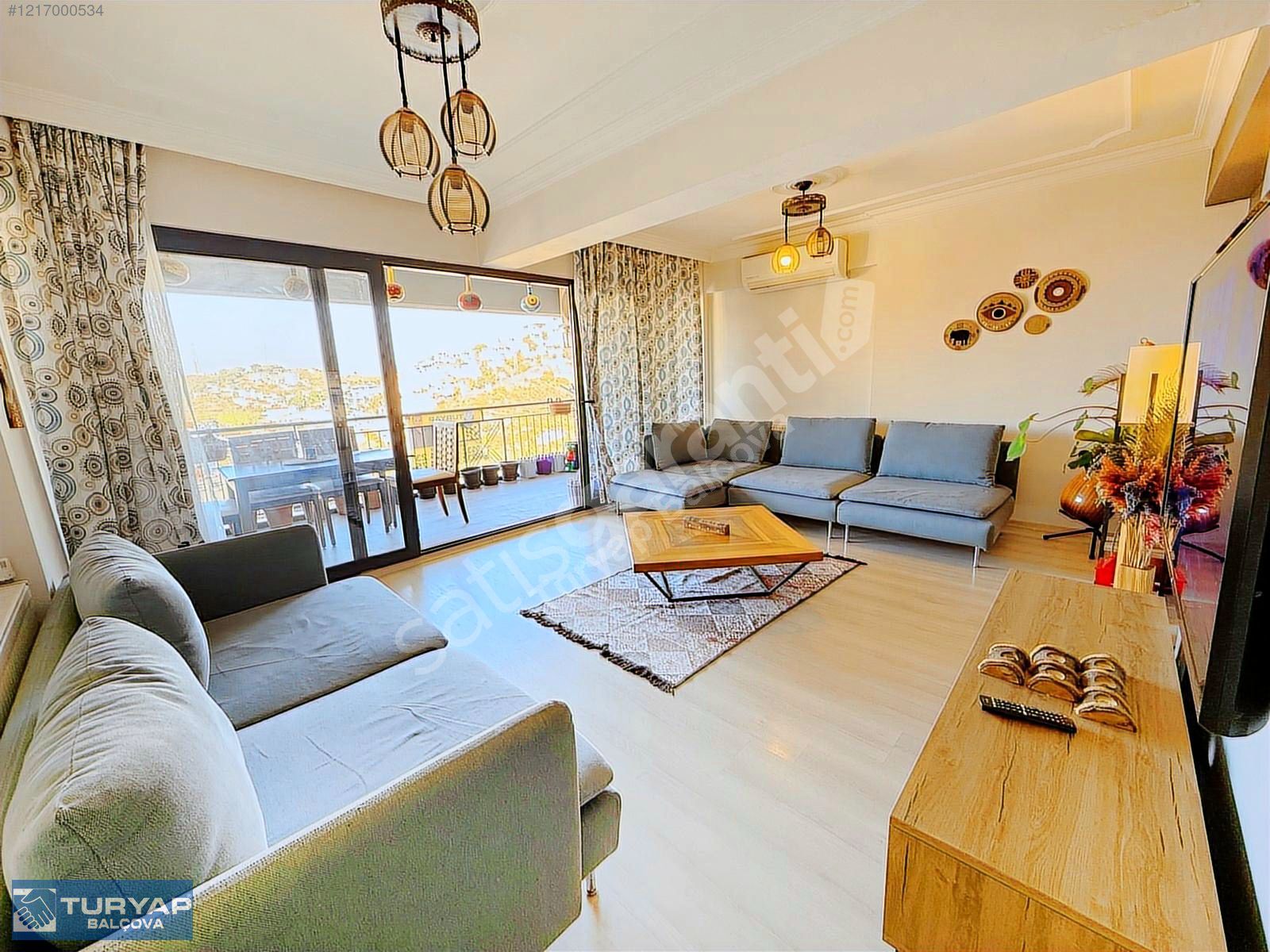 BALÇOVADA SATILIK 2+1 DAİRE DENİZ MANZARASI VE KONFOR BİR ARADA!