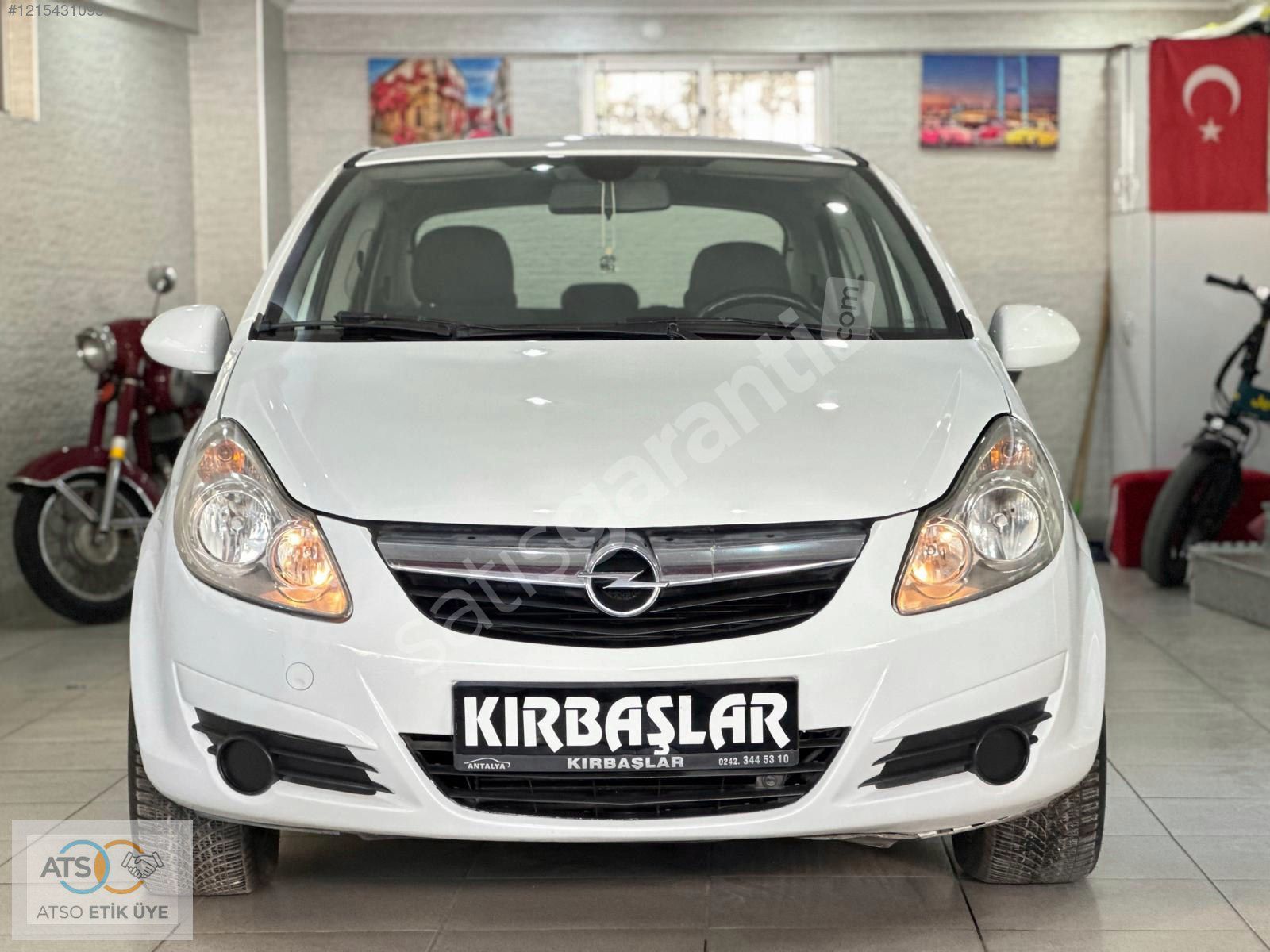 KIRBAŞLAR'DAN OPEL CORSA 1.3 CDTİ 2007 MODEL