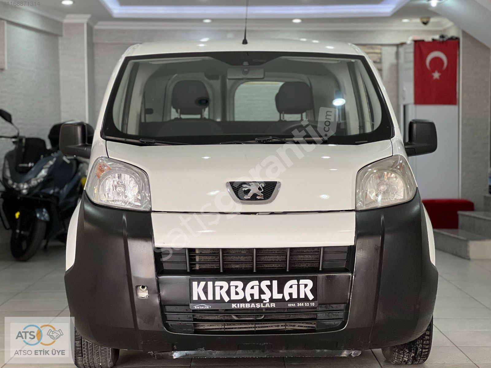KIRBAŞLAR'DAN PEUGEOT BİPPER 1.3 HDİ 2016 MOD %20 FATURALI