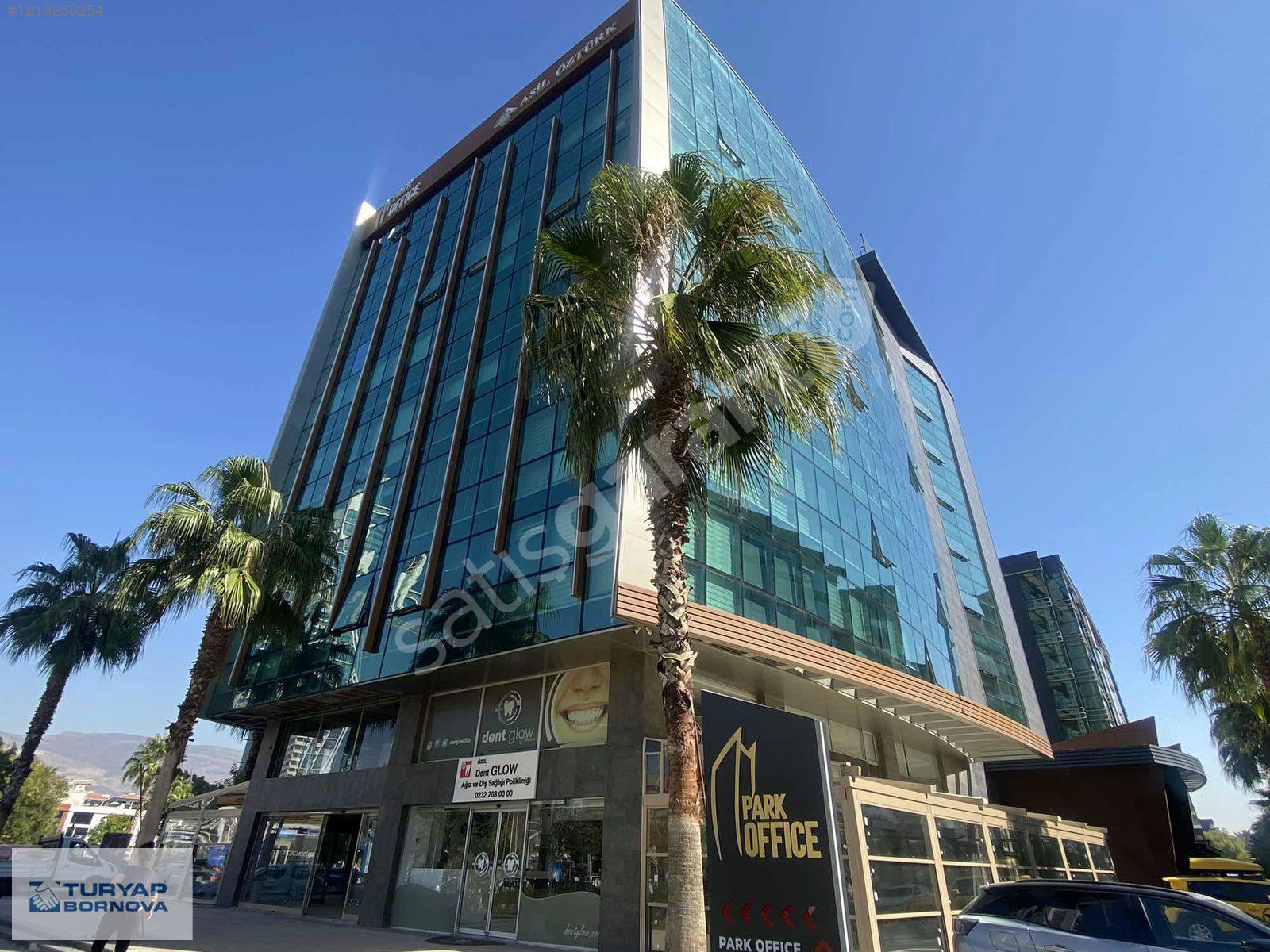Bayraklı Asil Öztürk Park Office'da 110 m2 Geniş 4+0 Ofis