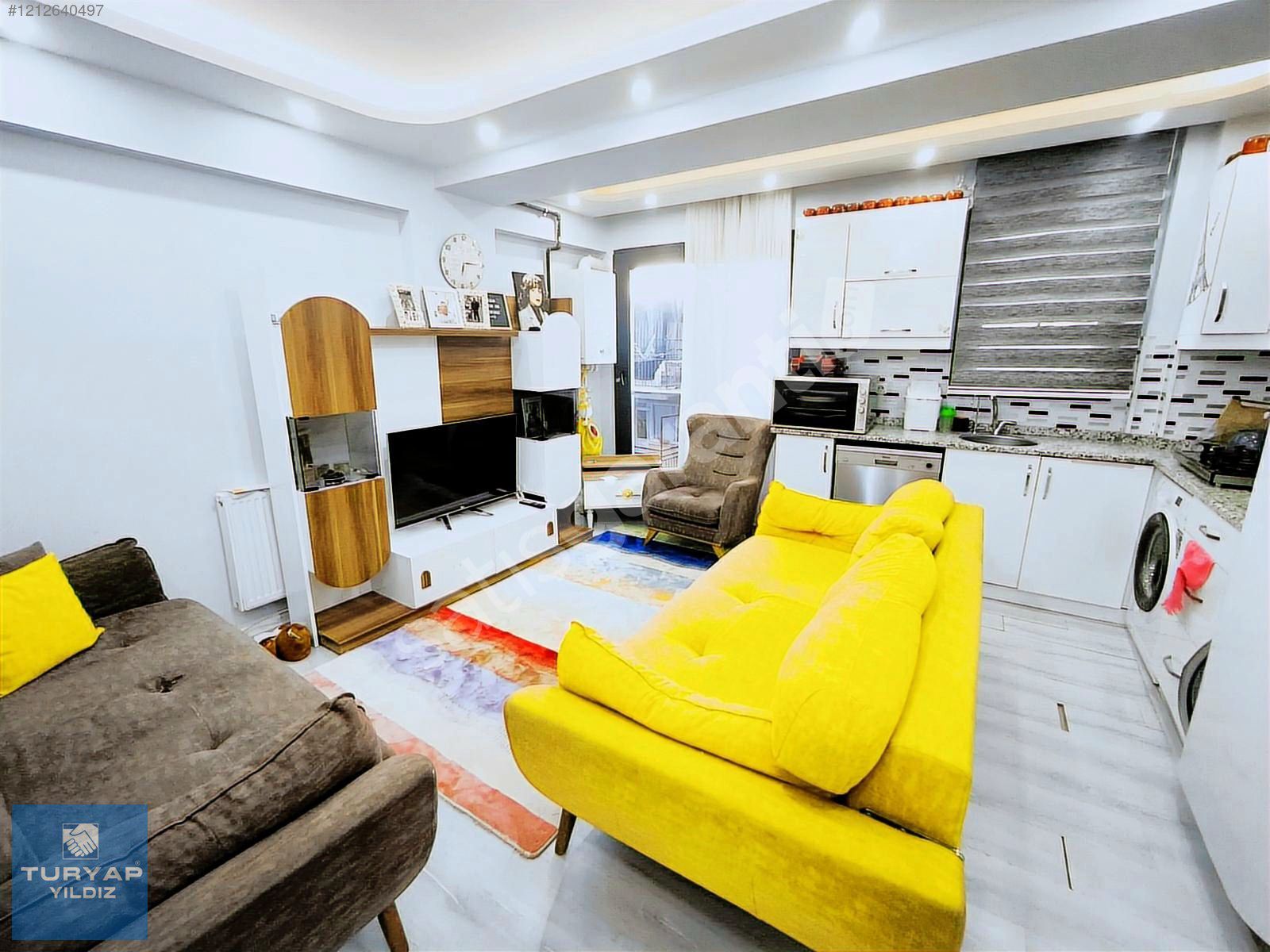 TURYAP'TAN HASANAĞA PARK YAKINI 75m2/FUL EŞYALI/D.GAZLI/2+1DAİRE