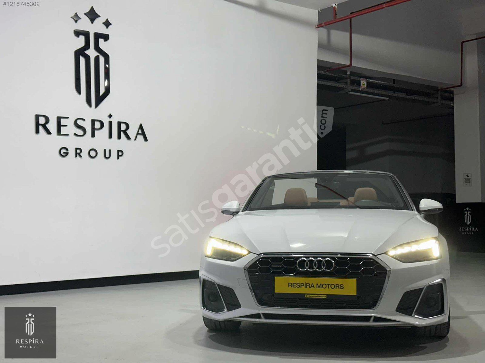 RESPİRA MOTORS 2023 AUDI A5CABRIO 45 TFSI QUATTRO S-LINE HATASIZ