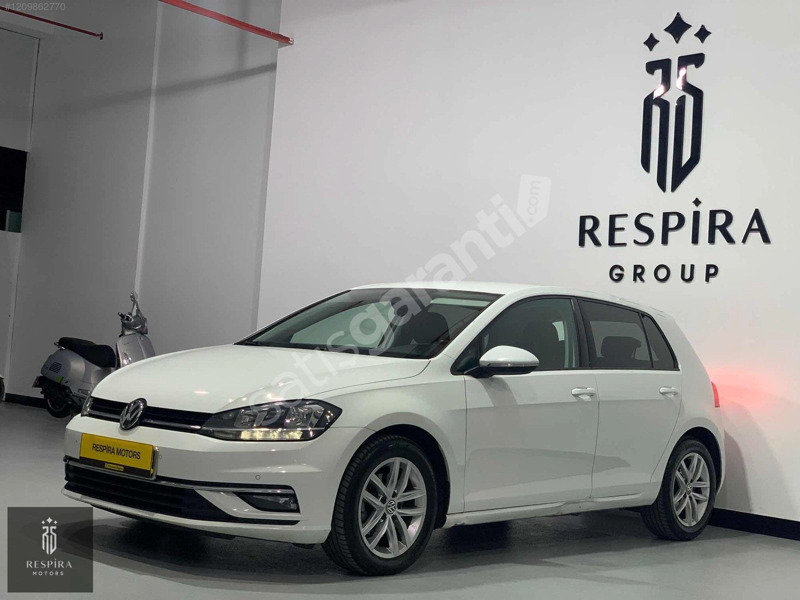 RESPİRA MOTORS 2018 VW GOLF 1.6 TDI OTOMATİK İÇİ SİYAH DÜŞÜK KM