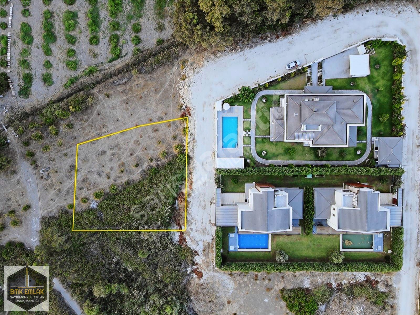 BMK DAN FİNKUMDA SATILIK SÜPER KONUMLU VİLLA ARSASI