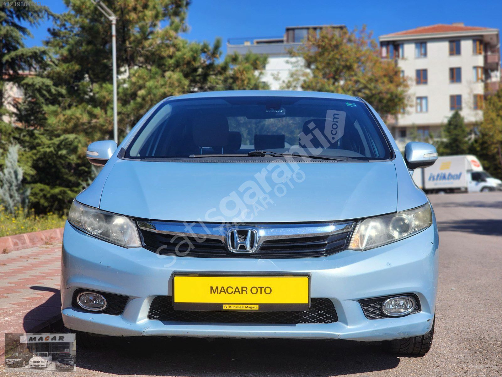 MACAR'DAN 2012 HONDA CIVIC SEDAN 1.6 i-VTEC PREMIUM BENZİN&LPG