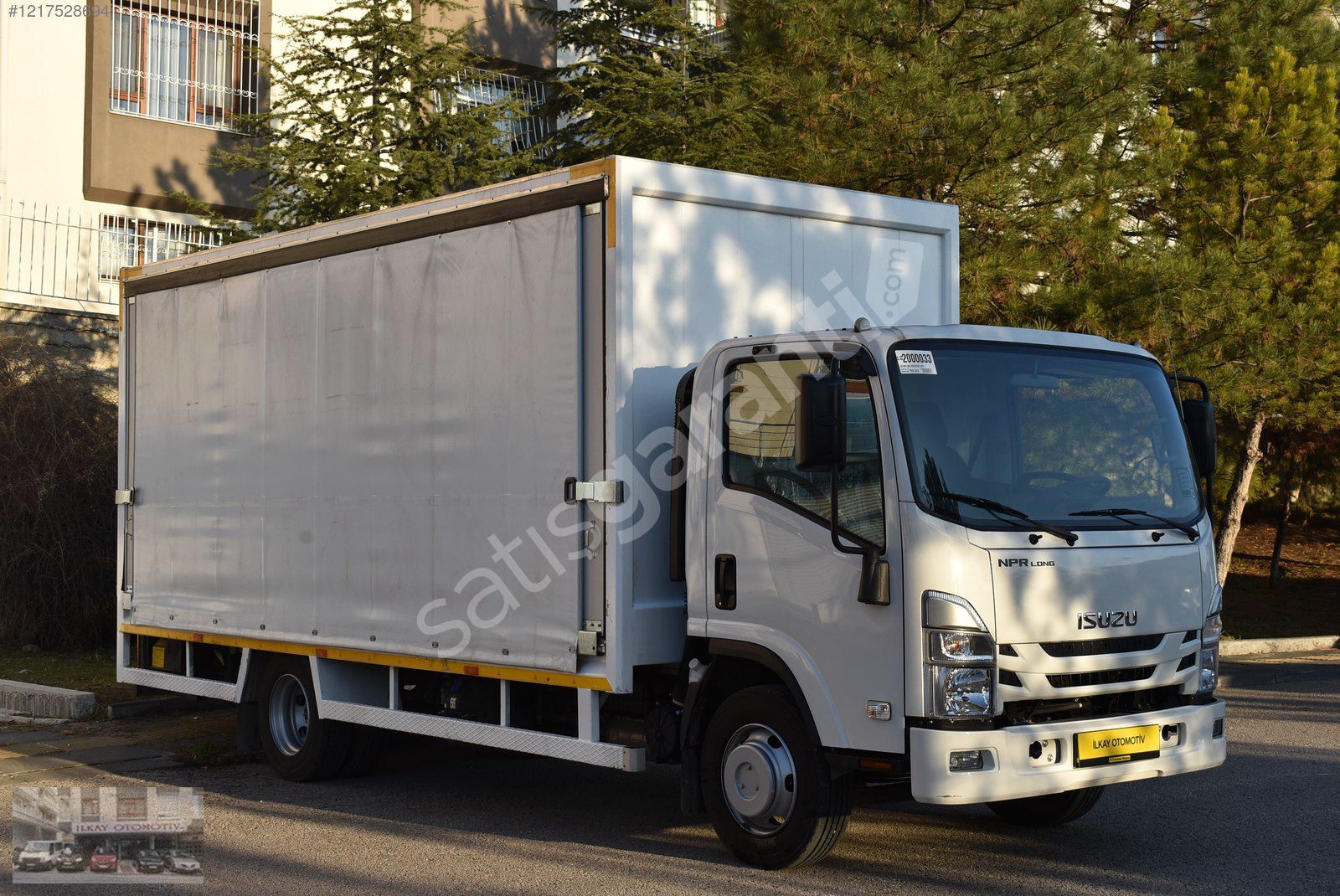 İLKAY OTO'DAN 2022 MODEL ISUZU NPR LONG KAMYON 2.000 KM'DE %20