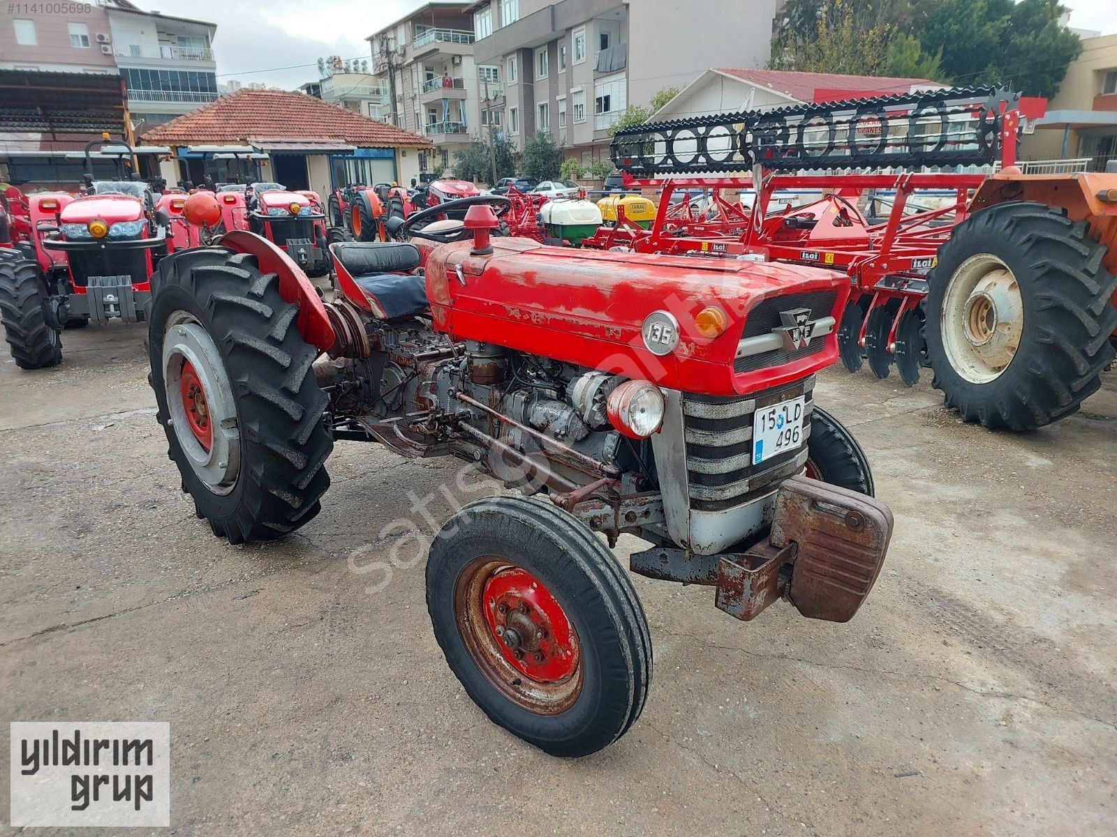 1968 MASSEY FERGUSON 135 TAMAMEN ORJİNAL HATASIZ
