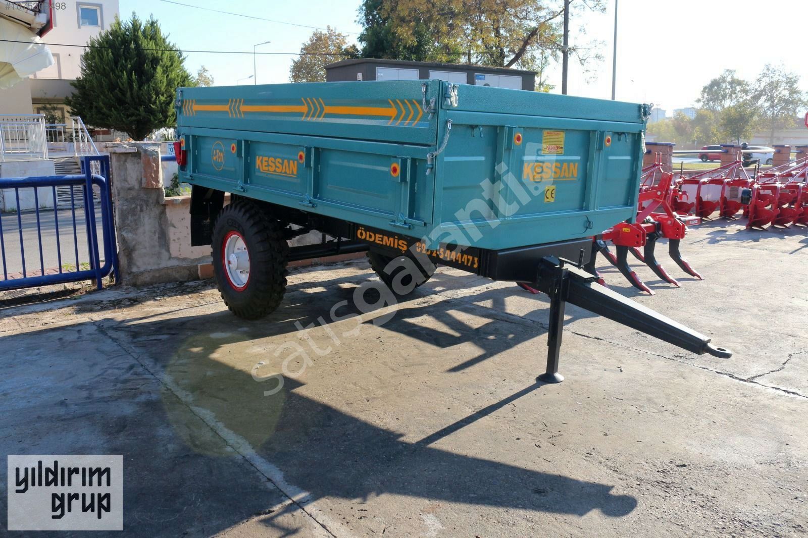 KESSAN 4 TON DAMPERLİ RÖMORK (SIFIR)