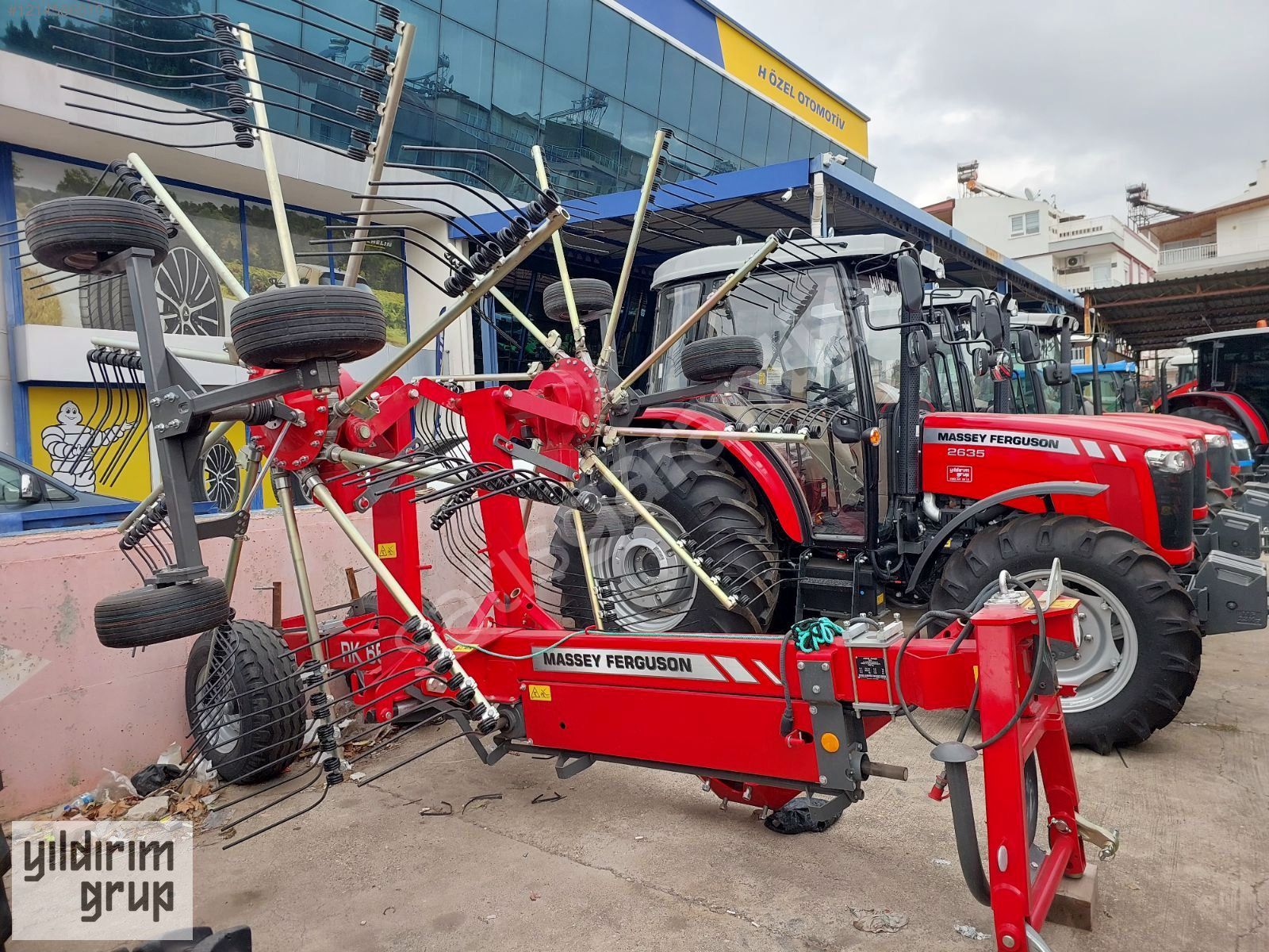 MASSEY FERGUSON RK 662 TRC OT TOPLAMA TIRMIĞI