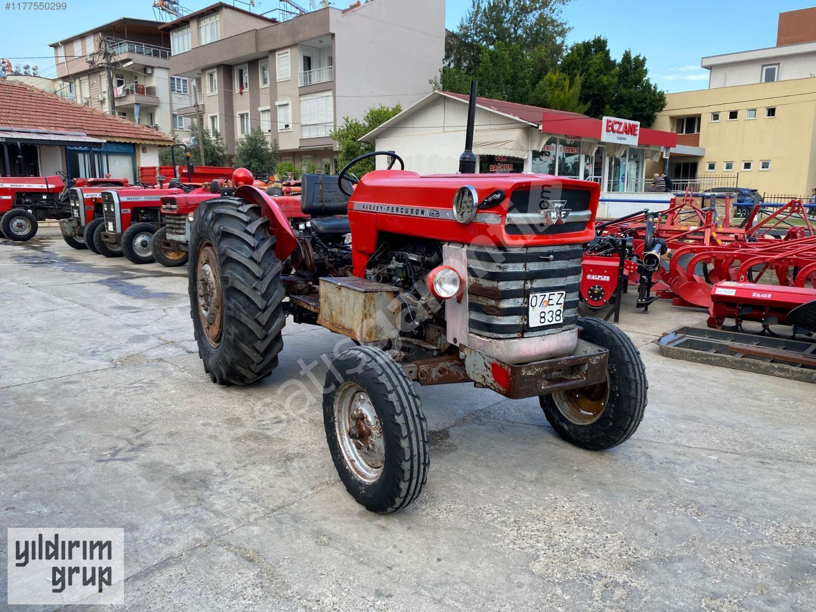 1967 MASSEY FERGUSON 165 İNGİLİZ