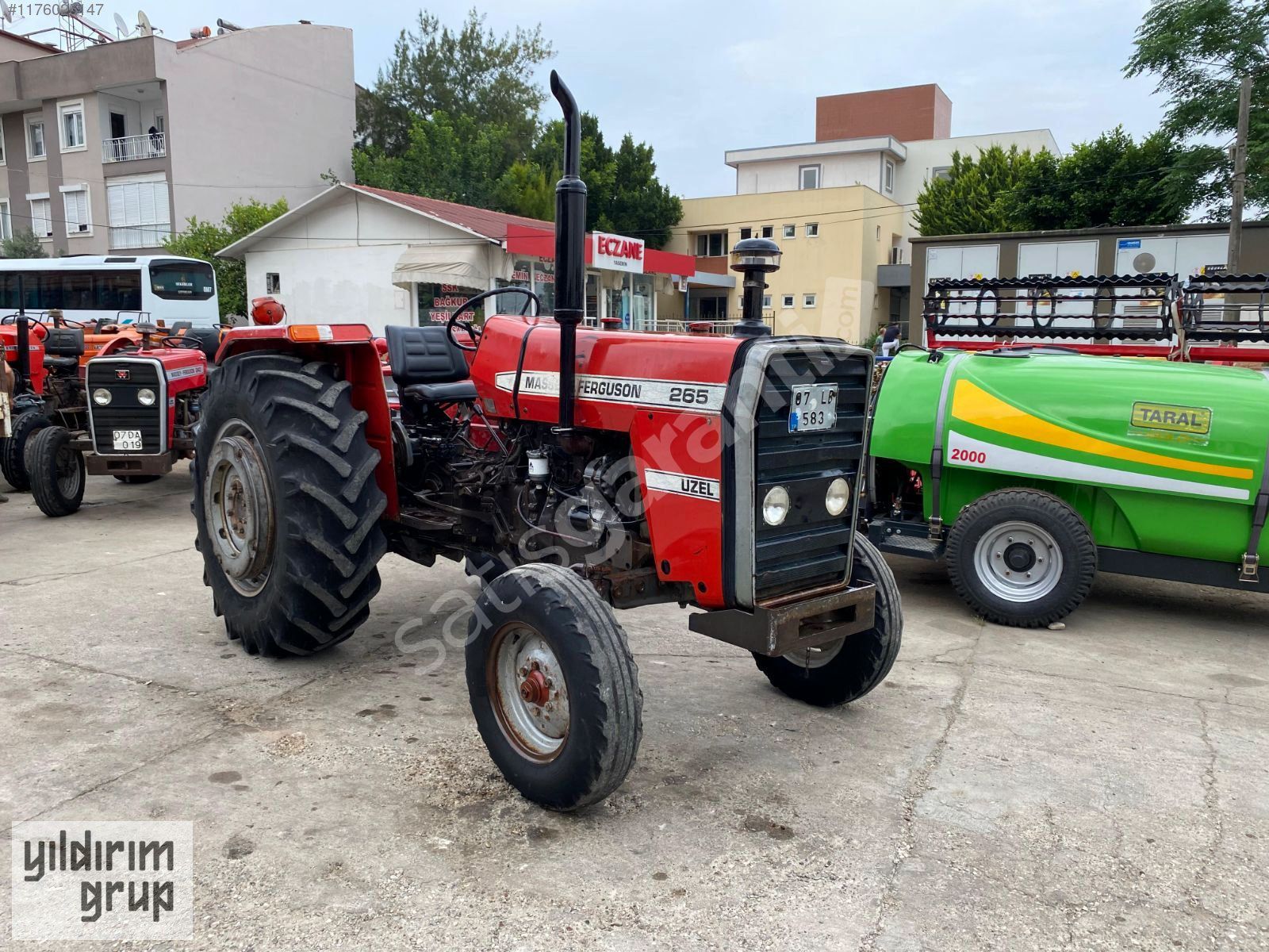 1988 MASSEY FERGUSON 265 ORİJİNAL