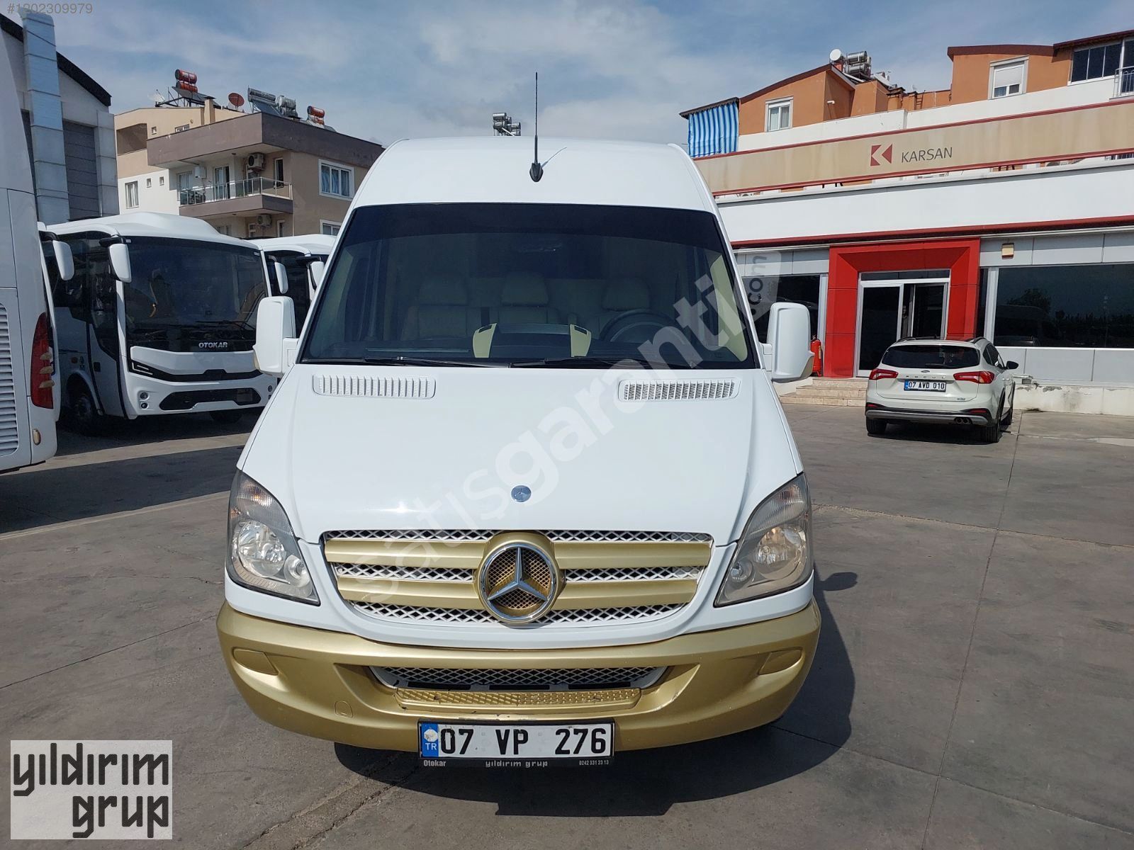 2012 model ekstra uzun VIP Sprinter Euro 5 motor 9+1
