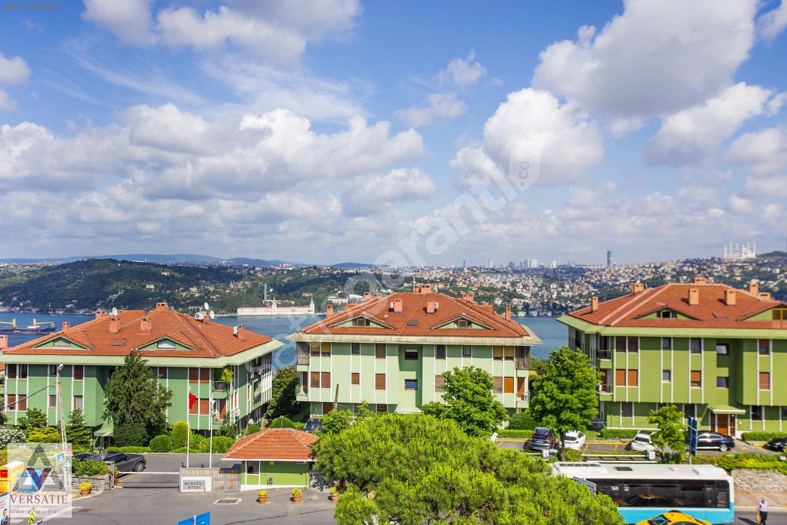 ULUS TEPE KONAKLARI SATILIK BOĞAZ MANZARALI ÇATI DUBLEKSİ