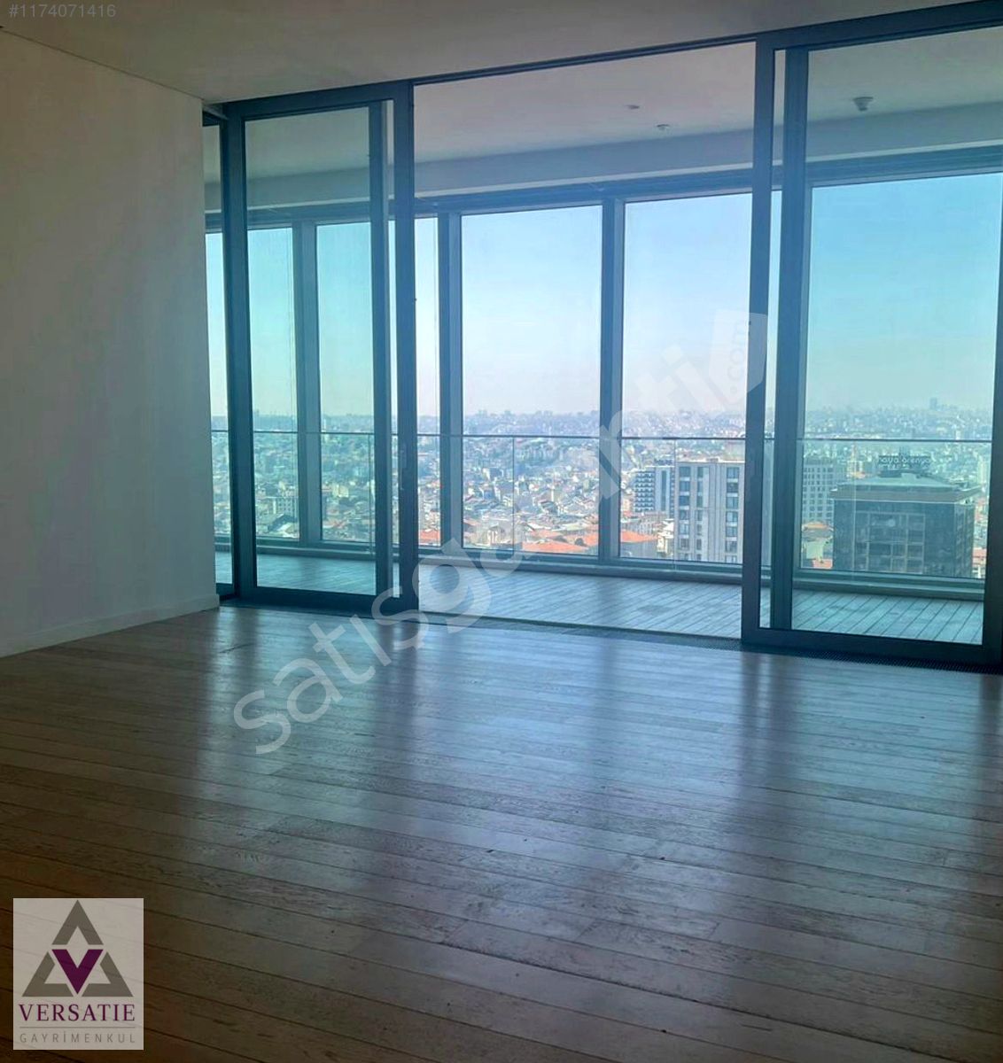 Levent Sapphire Teraslı 3+1 Güncel Satılık Boş Residence