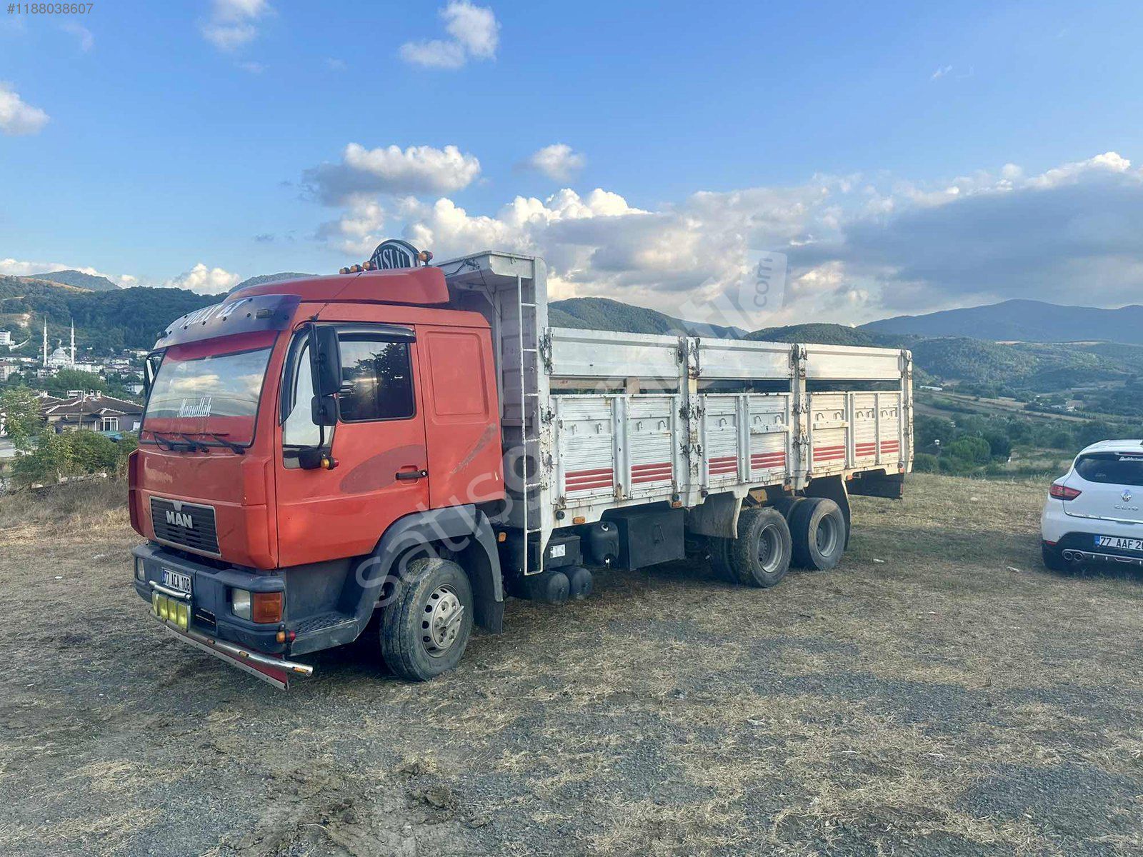 Man 12.153 Ahşap Kasa 10 teker