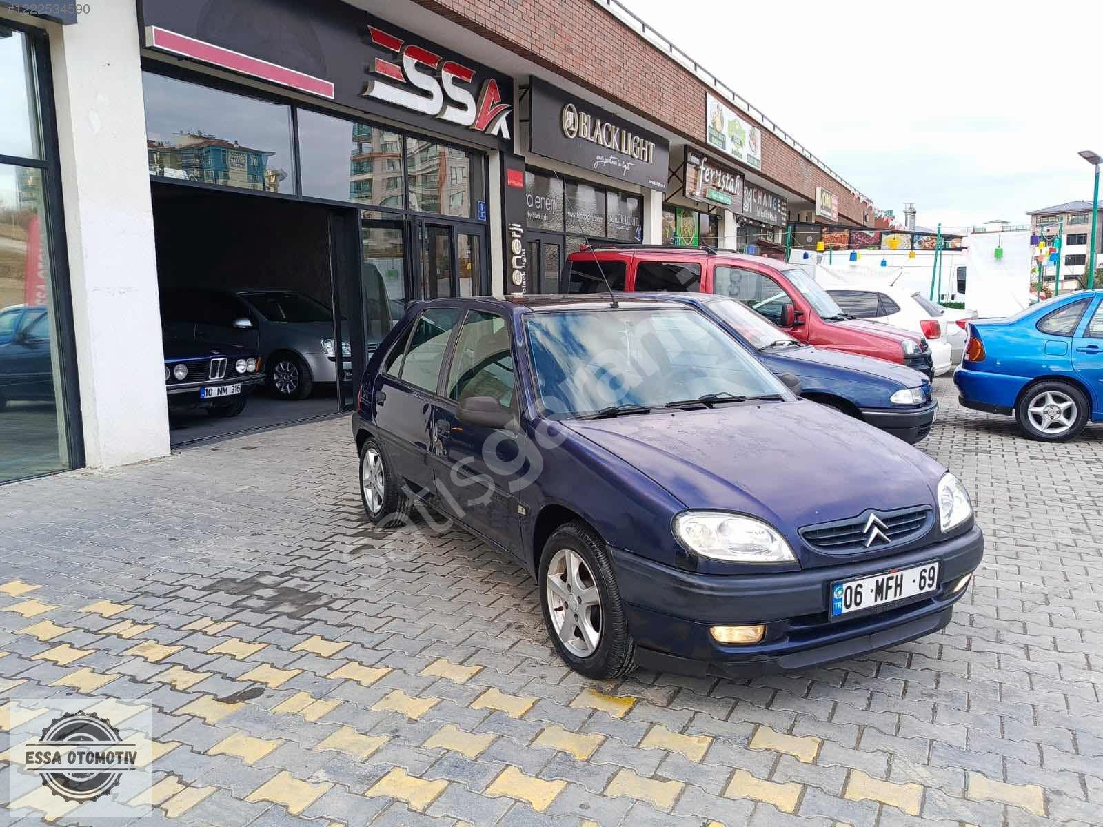 2000 CİTROEN SAXO OTM ORJ 209 BİNDE KARTA VADE FAKSIZ TAKSİT