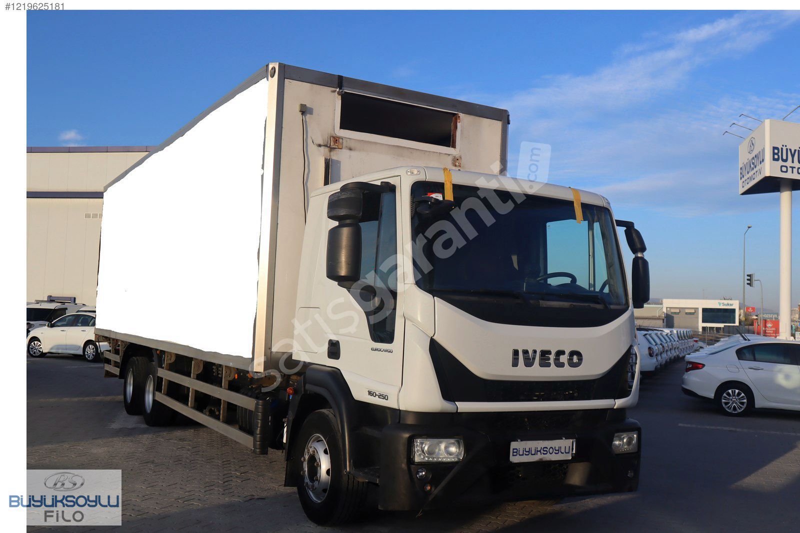 BÜYÜKSOYLU FİLO/2022 IVECO EUROCARGO 160E25 KAPALI KASA KAMYON